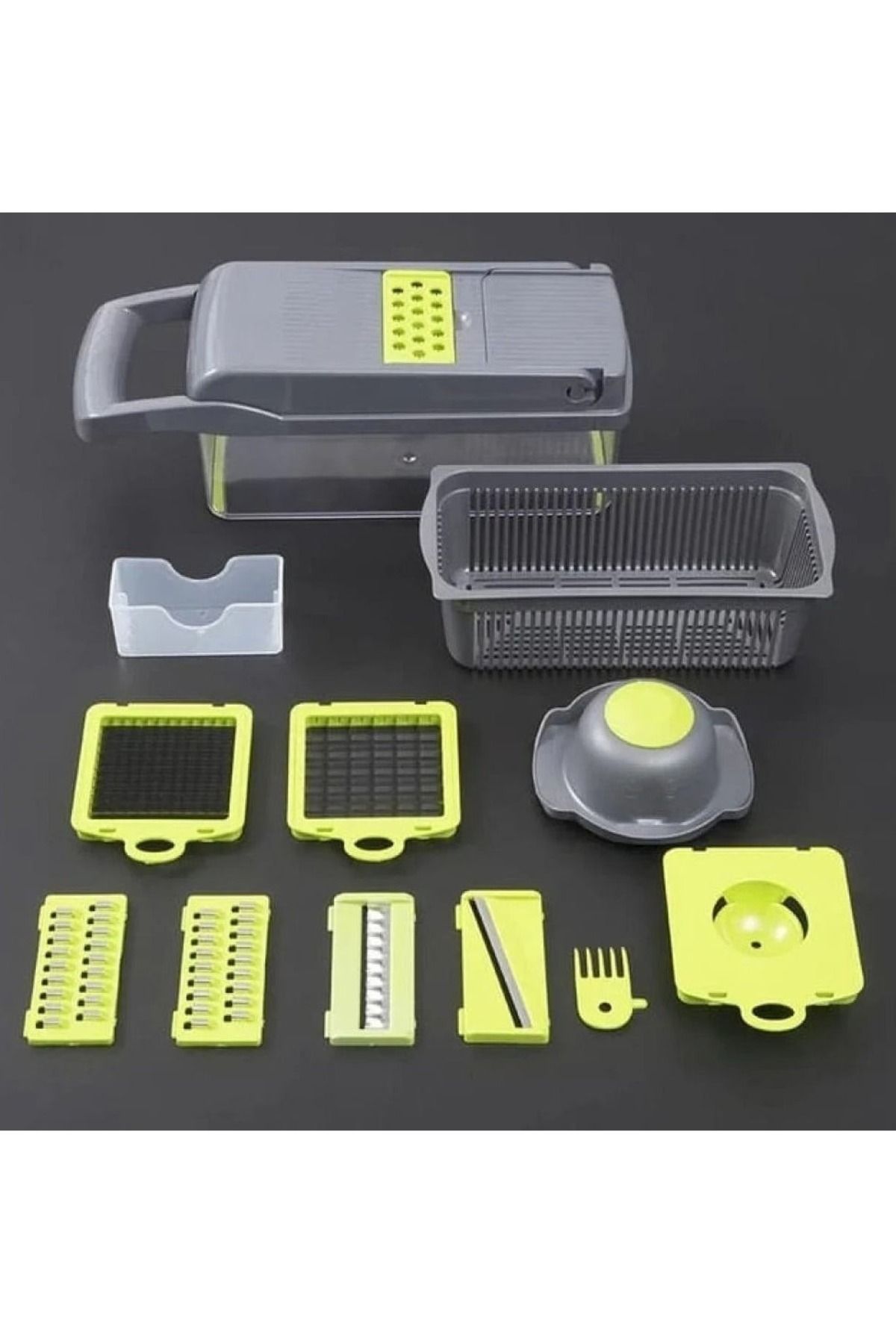 Denx-Vegetable Chopper 15 In 1 Slicer   And Grater Multi-Function Adjustable Manual Food   DX2025 5