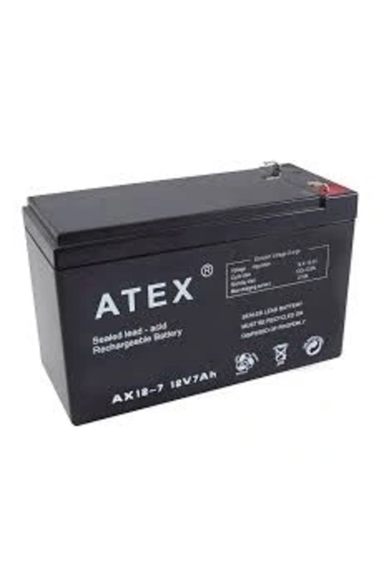 shopwave KALIN KURU AKÜ 12V-7AH AMPER (5047)