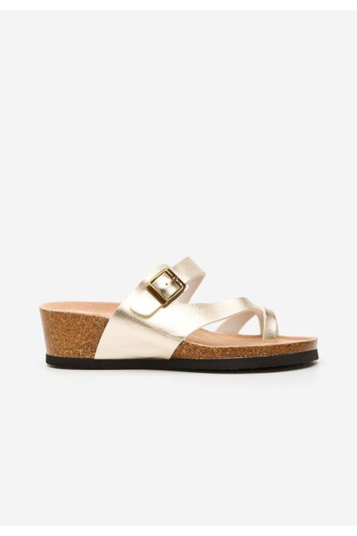 B T Shoes-Papuci cu platforma Wandana V3 aurii 3