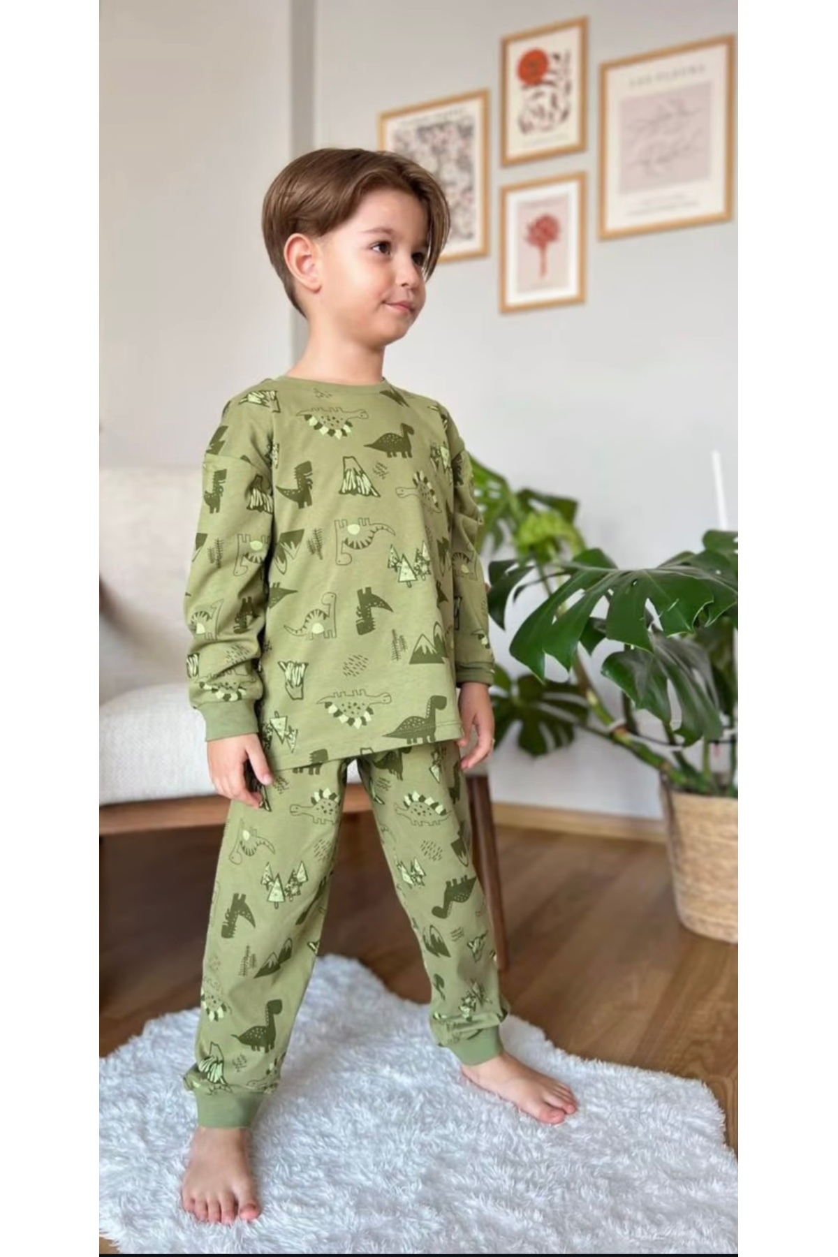Mars Erkek Çocuk Pijama Takımı fotoğrafı 2 (önizleme)