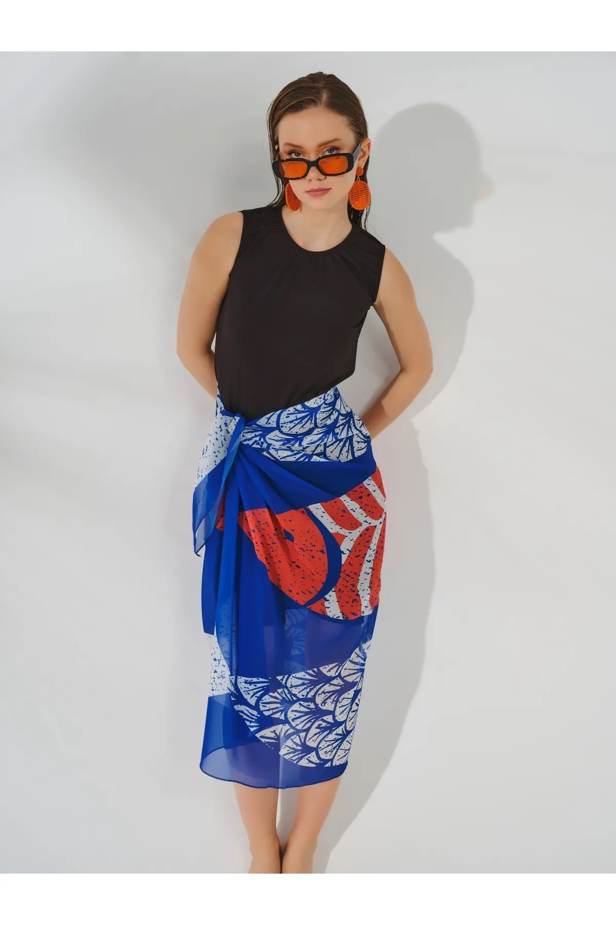 ALFASA-Tulle Chiffon Skirt Pareo Stylized Title 5