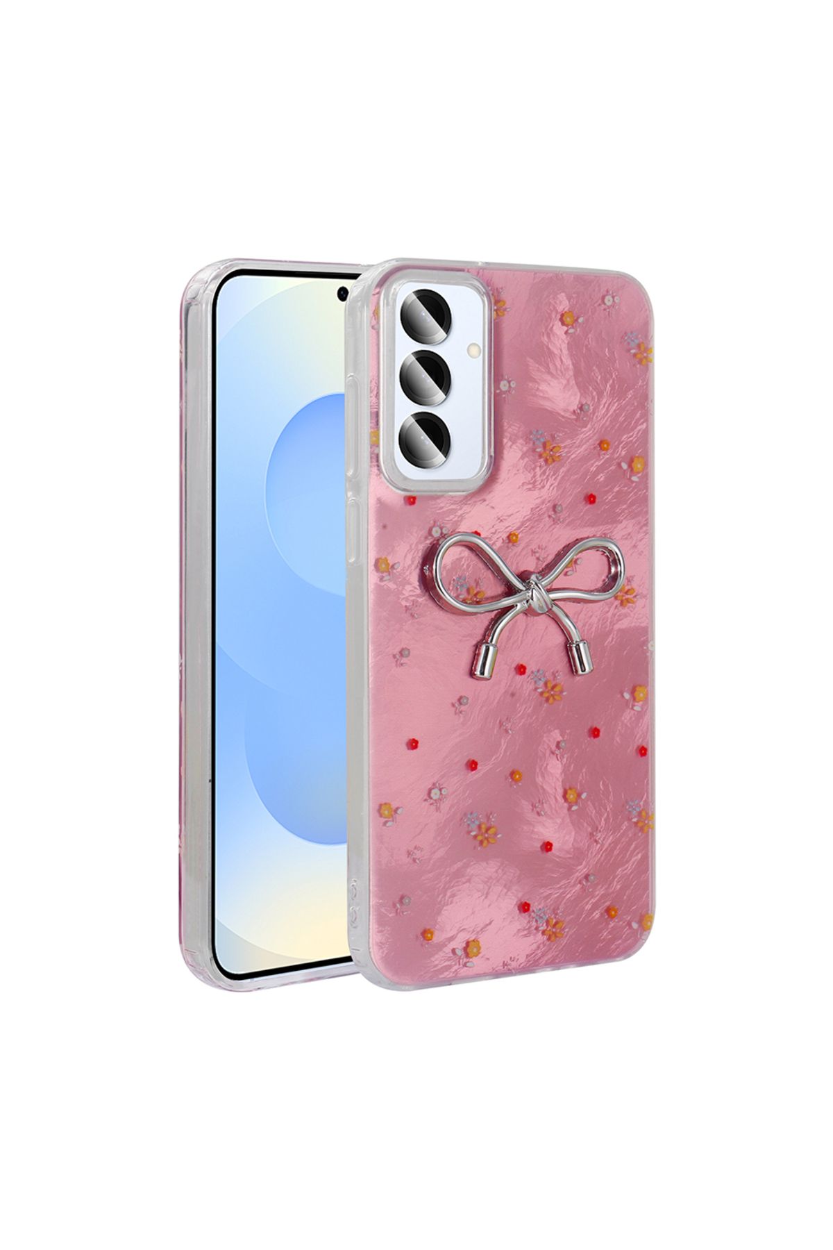 ELSAH Samsung Galaxy S25 Uyumlu Kılıf Kamera Korumalı Figürlü, Love Silikon Kapak