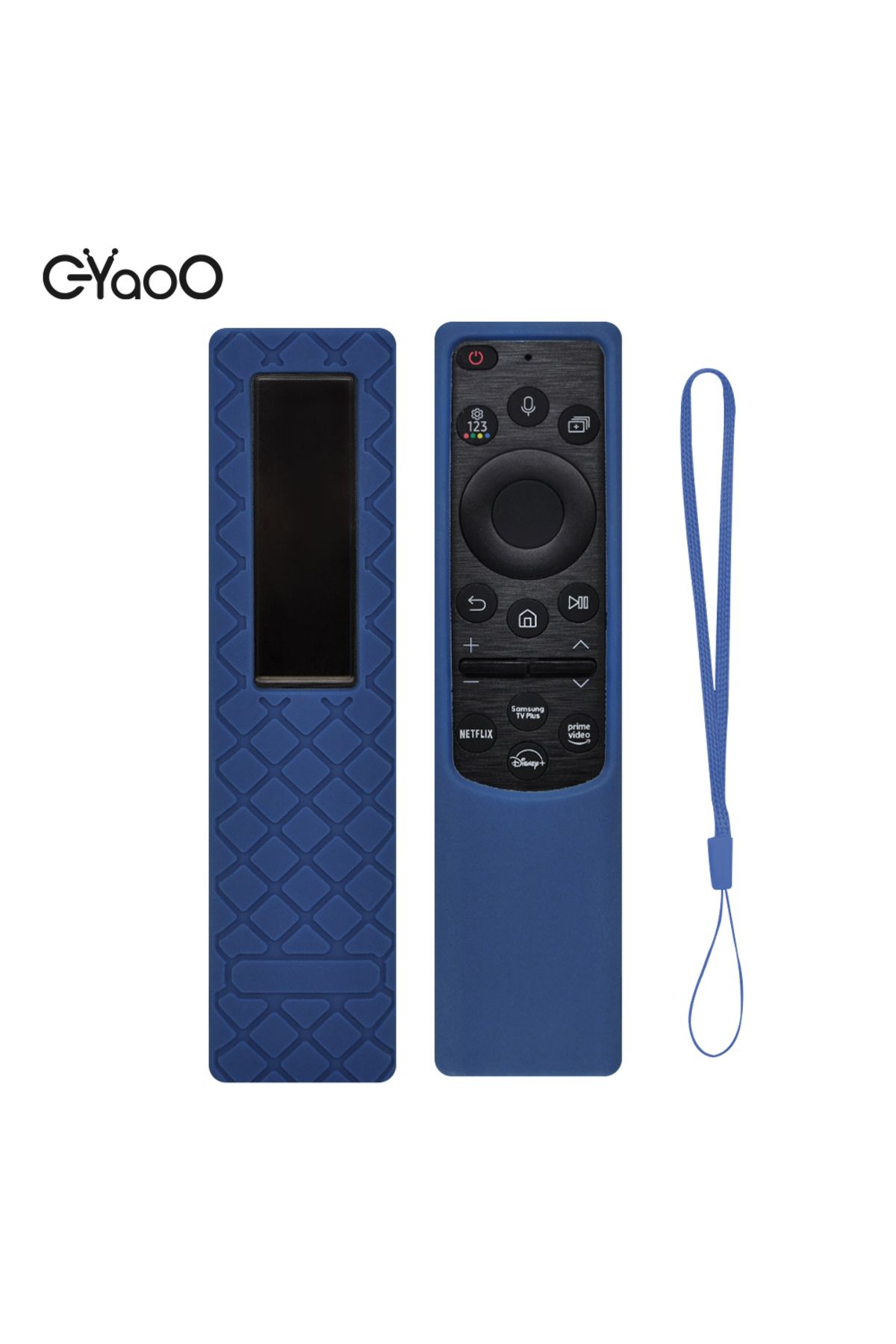 Choice-Blue BN59-01385 silicone cover for Samsung Smart TV Solar cell remote Control Suit For solar Remote 1