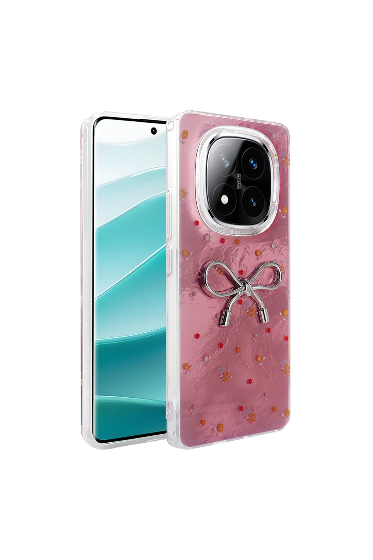 ELSAH Xiaomi Poco X7 Uyumlu Kılıf Kamera Korumalı Figürlü, Love Silikon Kapak