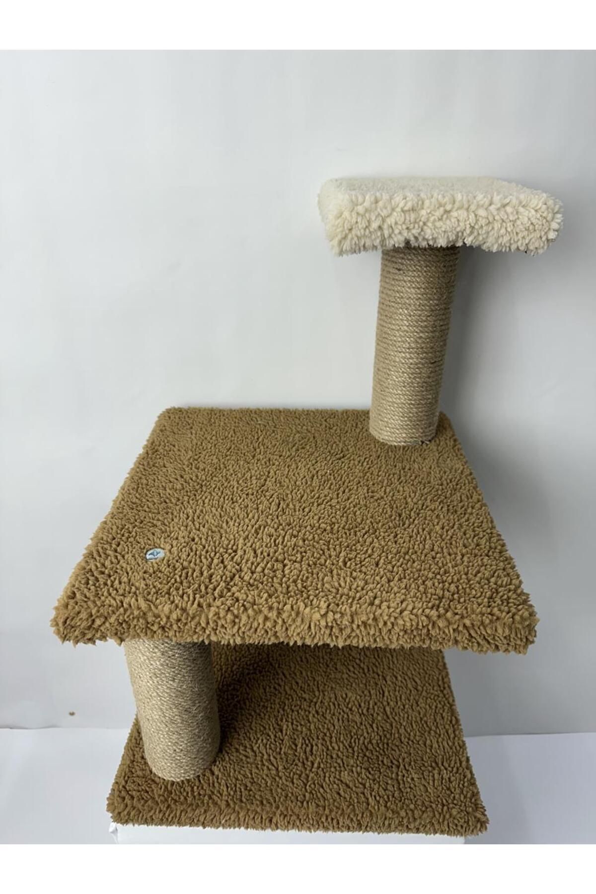 Komano Pontika-Plush Textured Soft 3 Layer Kitten Cat Scratching Board 46 cm Soft Loved Colors 4