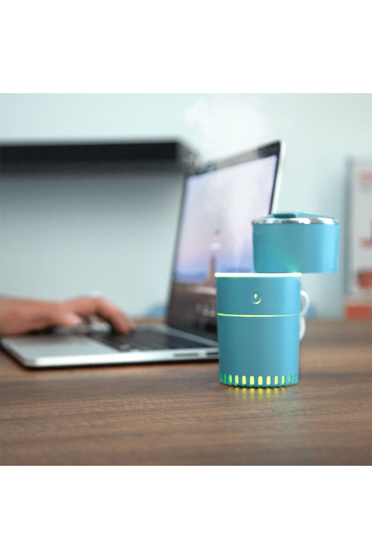 BEŞMİNARE Lattice Ortam Nemlendirme Ve Dezenfektan Buhar Makinesi (mavi) Usb ( Lisinya )