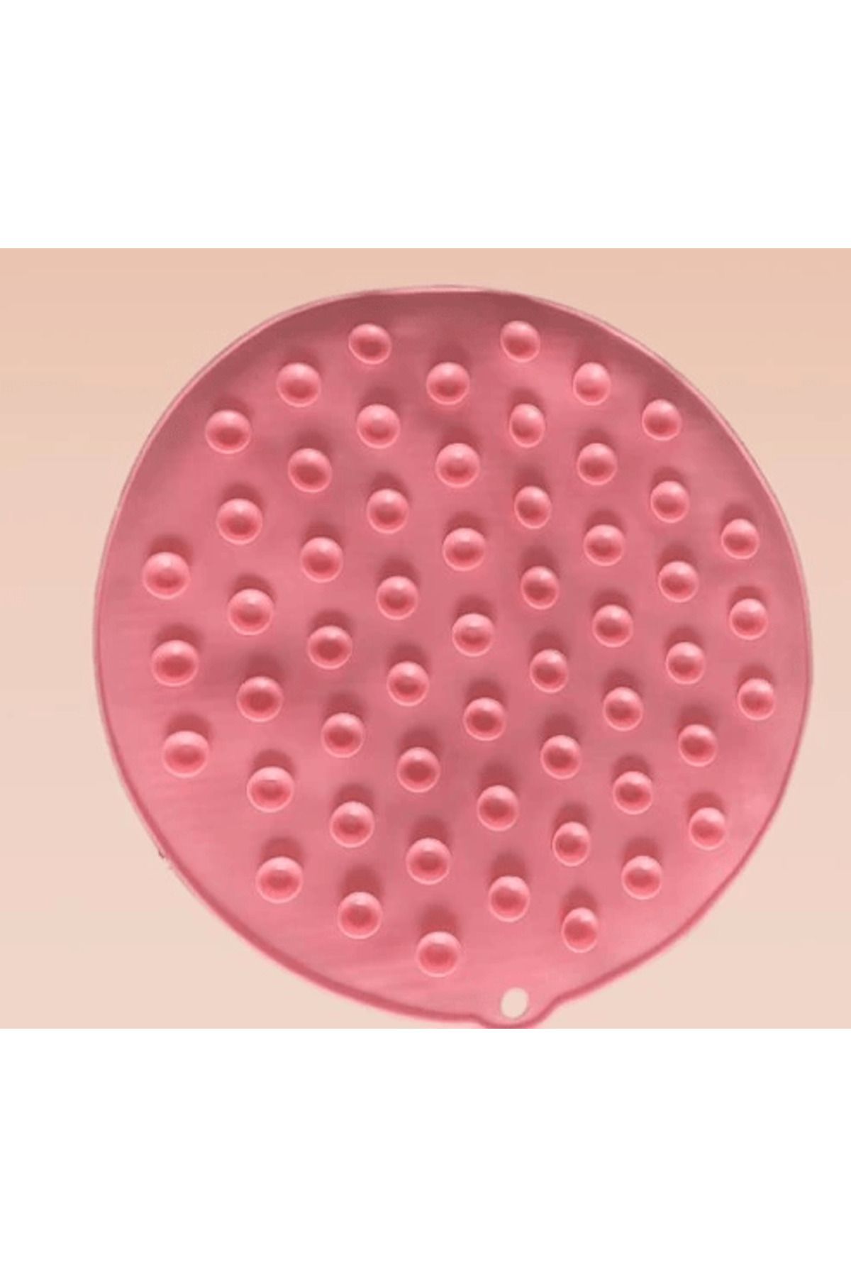 feifei Pratik Yuvarlak Vantuzlu Banyo Sırt Kese Matı 26 Cm ( Lisinya )