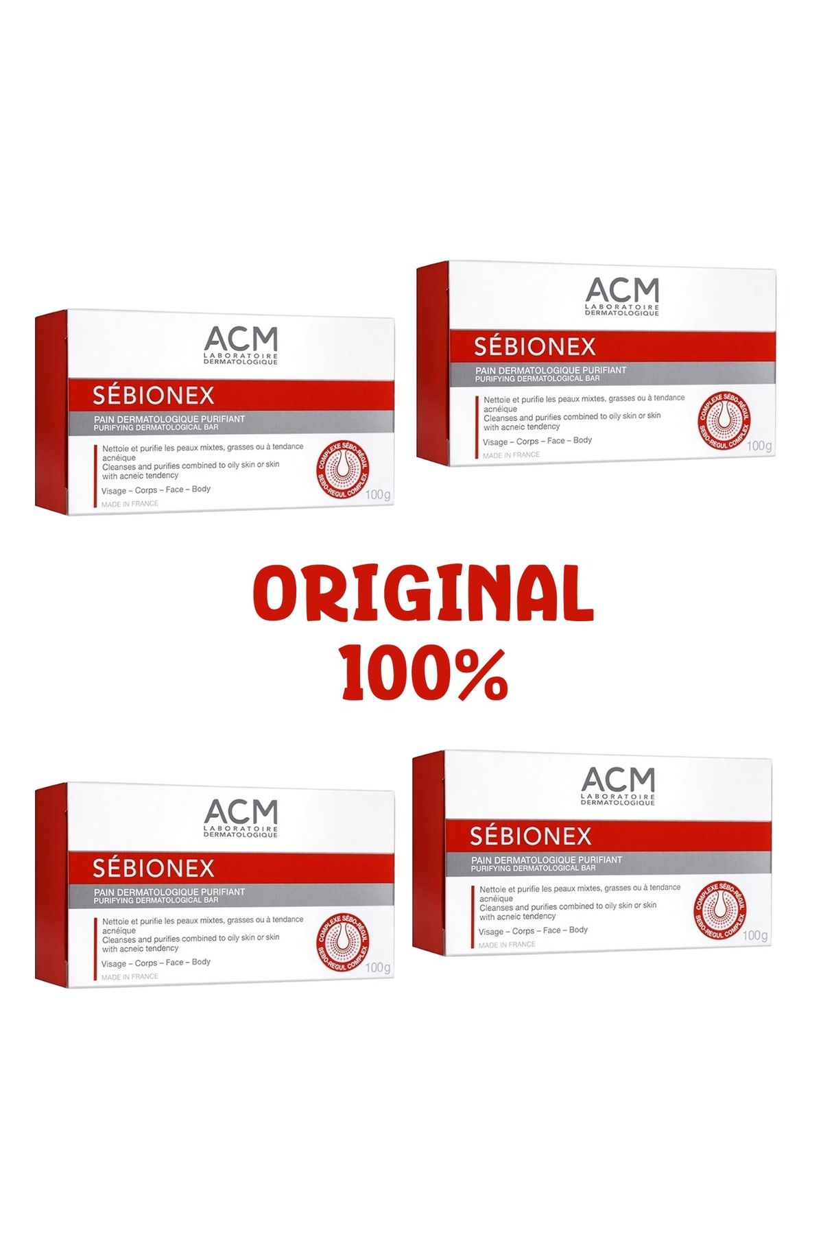 ACM-Cleansing Soap for Oily and Acne-Prone Skin 100g set 4 1