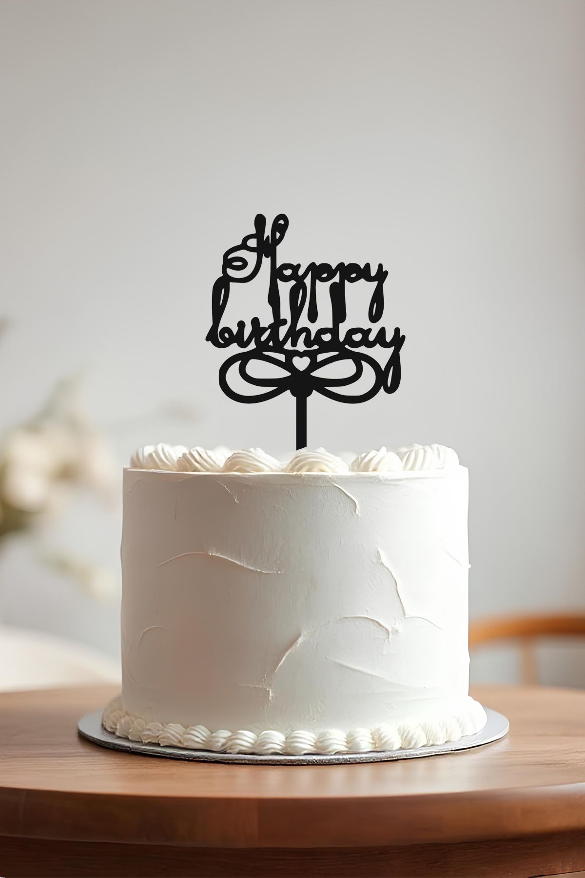 oalpo Happy Birthday Doğum Günü Pastası Kürdanı, Pasta Süsü, Yeniden Kullanılabilir