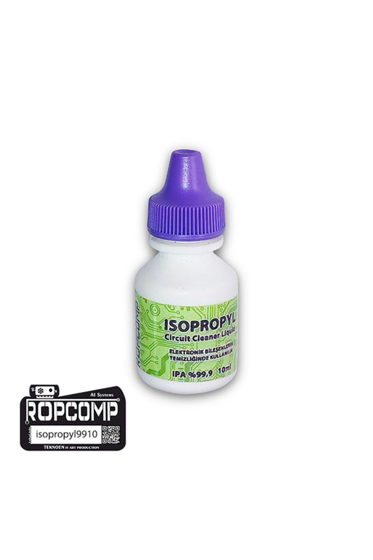 Ropcomp ISOPROPYL Elektronik Temizleyici Likit 10 ML
