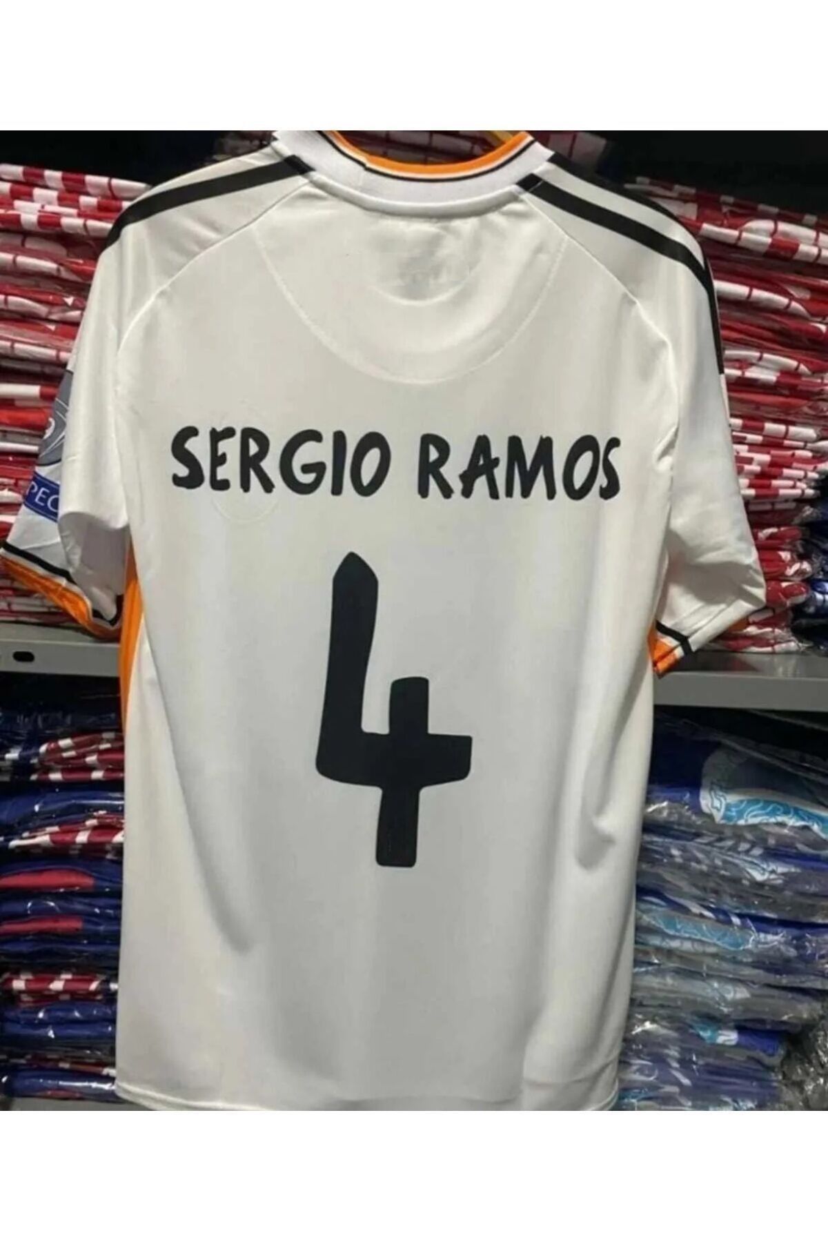AJAX STAR R.Madrid 2014 LİZBON FİNALİ SERGİO RAMOS  FORMASI  ( KISA KOL )