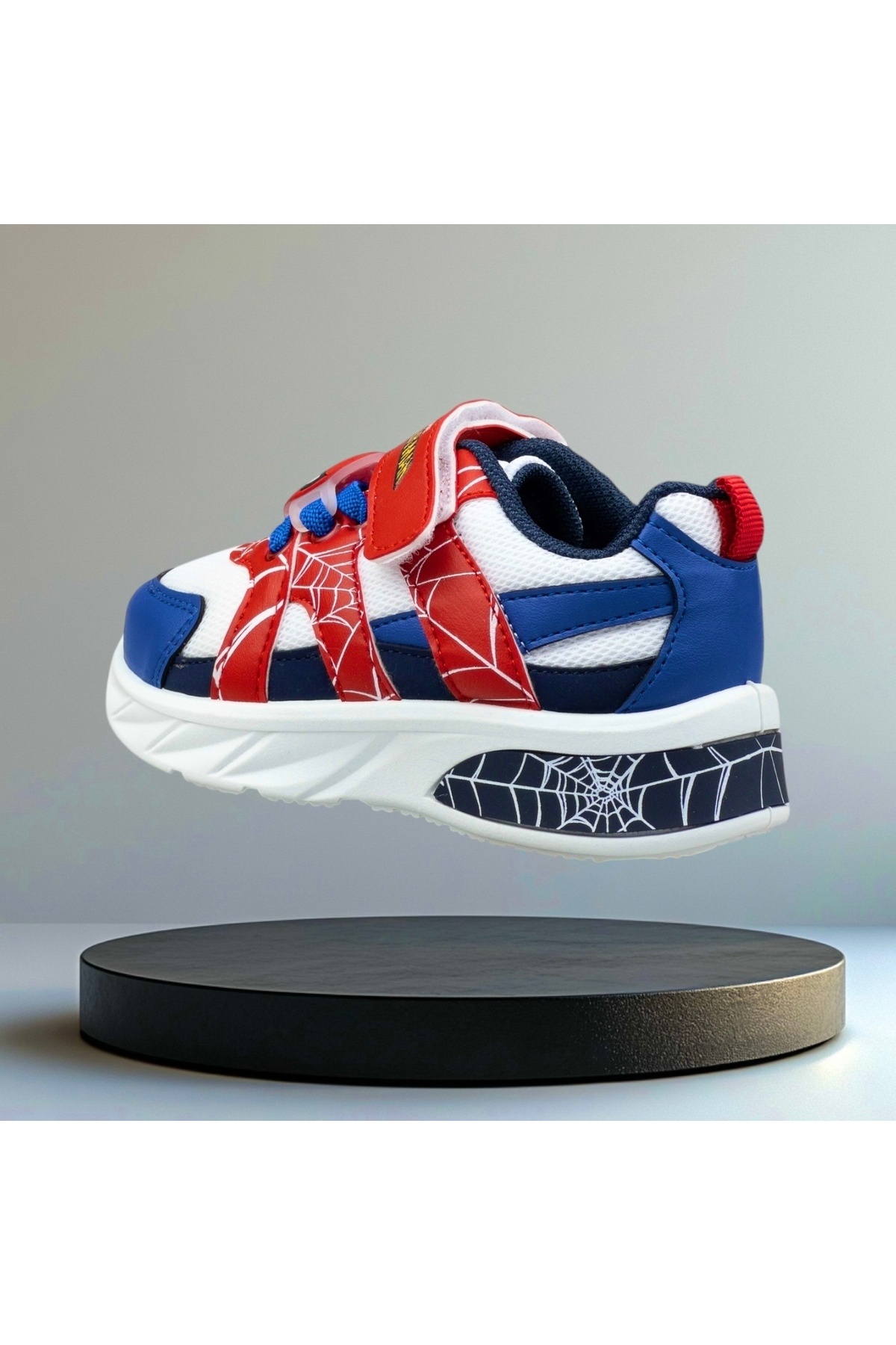 Disney Spiderman-Boy Spiderman Blue Sneakers, Velcro Sneaker 3