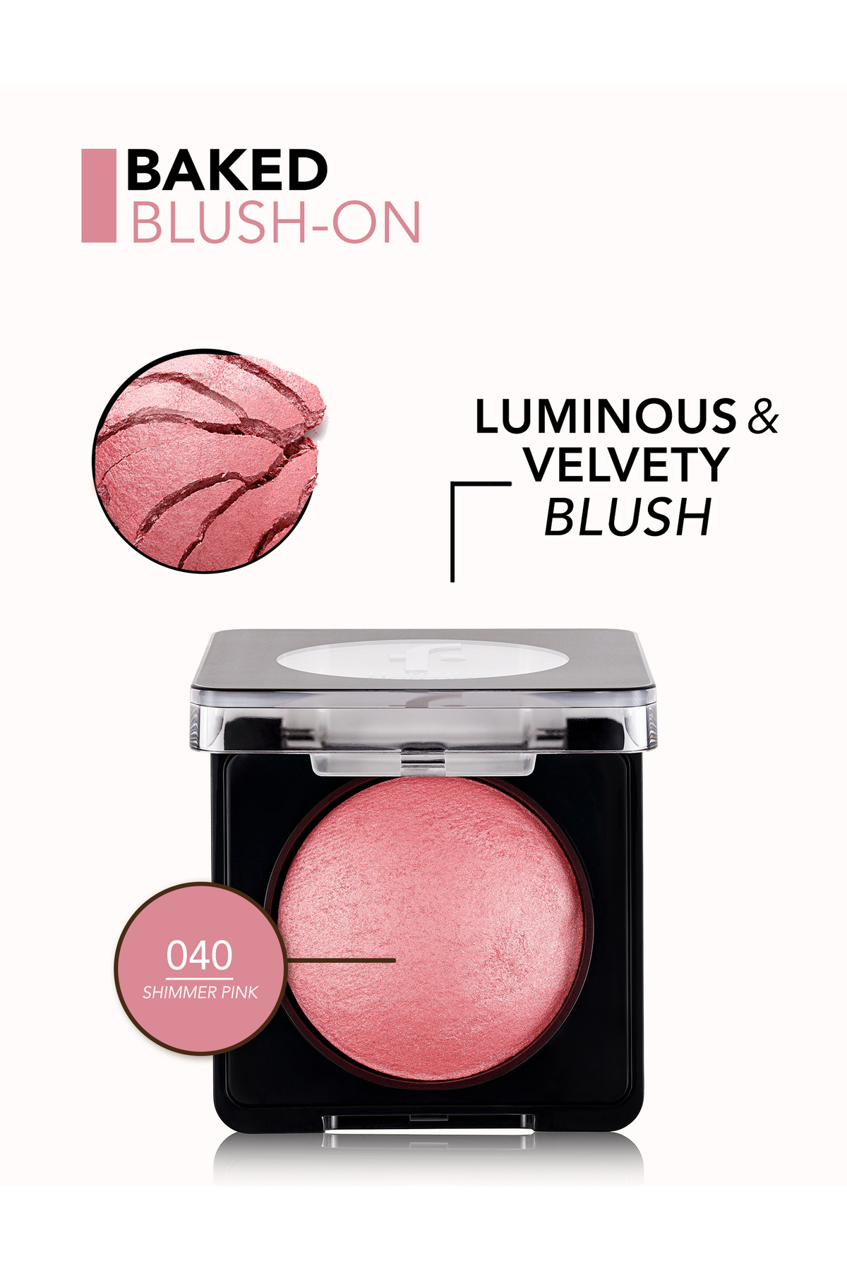 أحمر الخدود المخبوز من إف/إم إن بي - 040