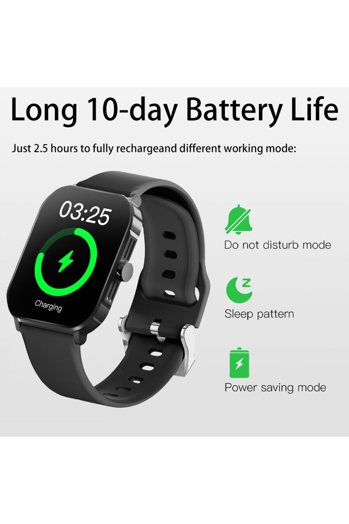 EqiEch-Scykei GT Talk Watch with Bluetooth Calls, 2.1" Touch Screen, 50 Sports Modes, and Long Battery Life 2