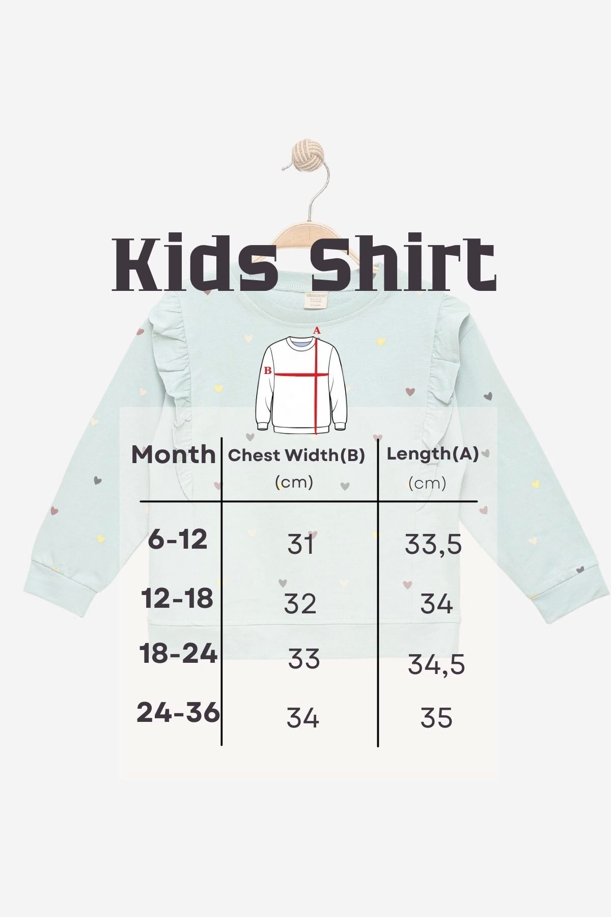 Divonette-Baby Girl Ecru Sweatshirt - 100% Cotton, Ruffle Clothing 4