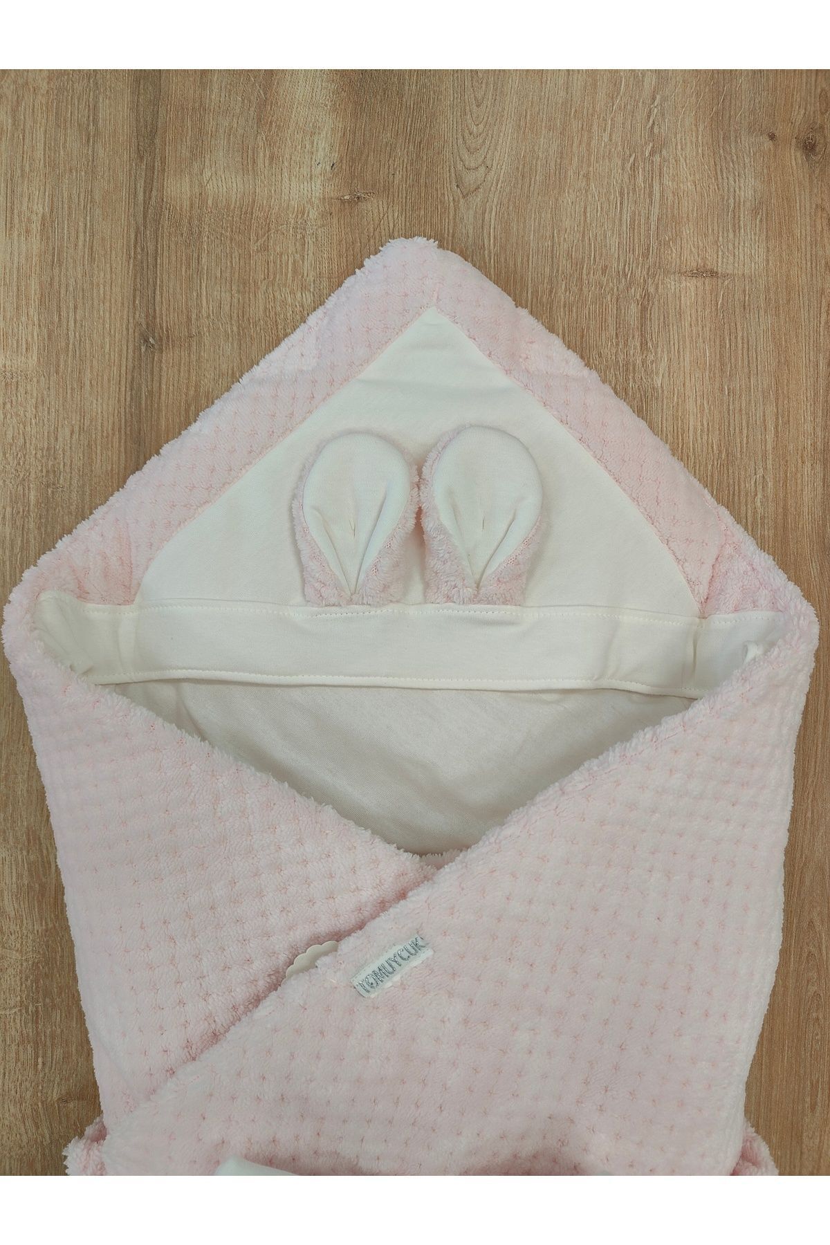 Tomuycuk Kız Erkek Bebek Battaniyesi Kışlık %100 Pamuklu Dış Kundak Yenidoğan Hastane Çıkışı Örtü fotoğrafı 5 (önizleme)