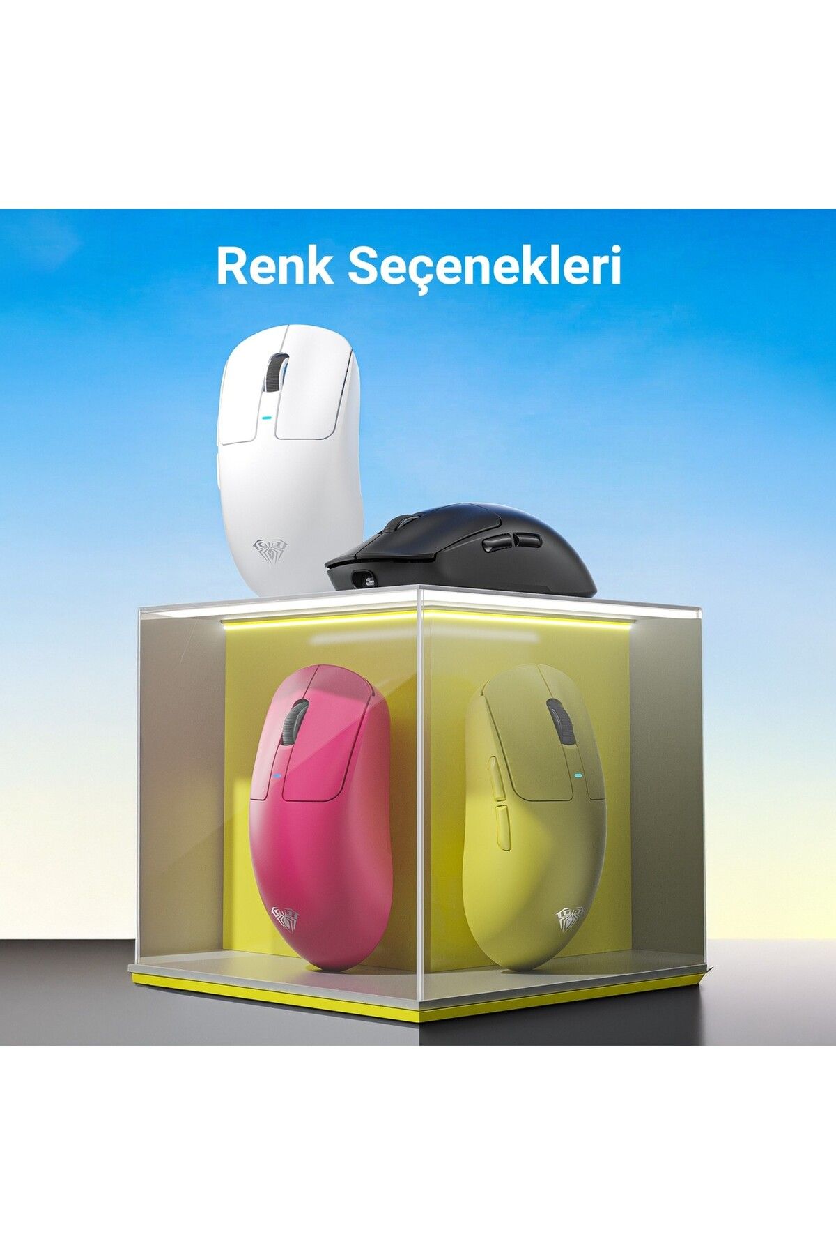 Aula-SC680 Superlight Wireless Gaming Mouse Tri-Mode 26000 DPI Rechargeable Wireless Mouse 5