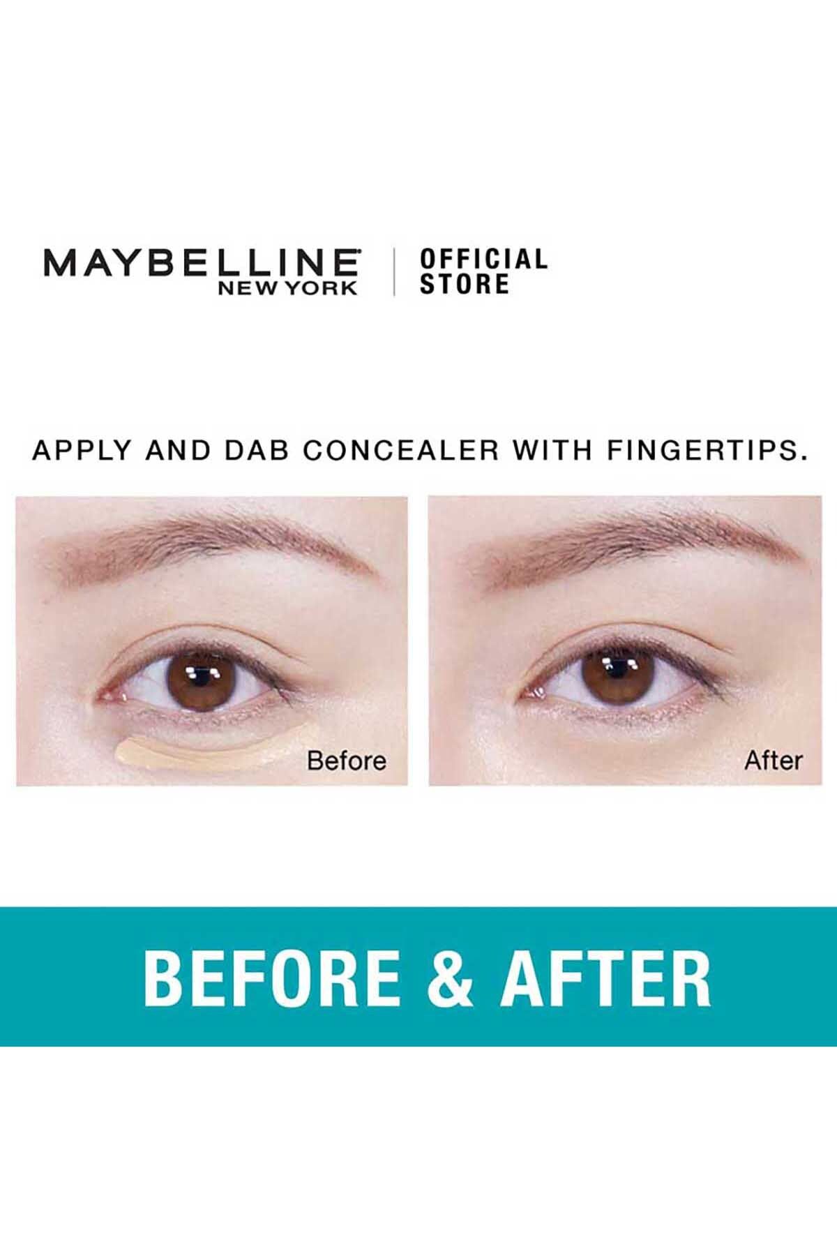 Maybelline New York-خافي عيوب العيون فيت مي من - 0.23 أونصة، 20 رملي، بيج طبيعي 5