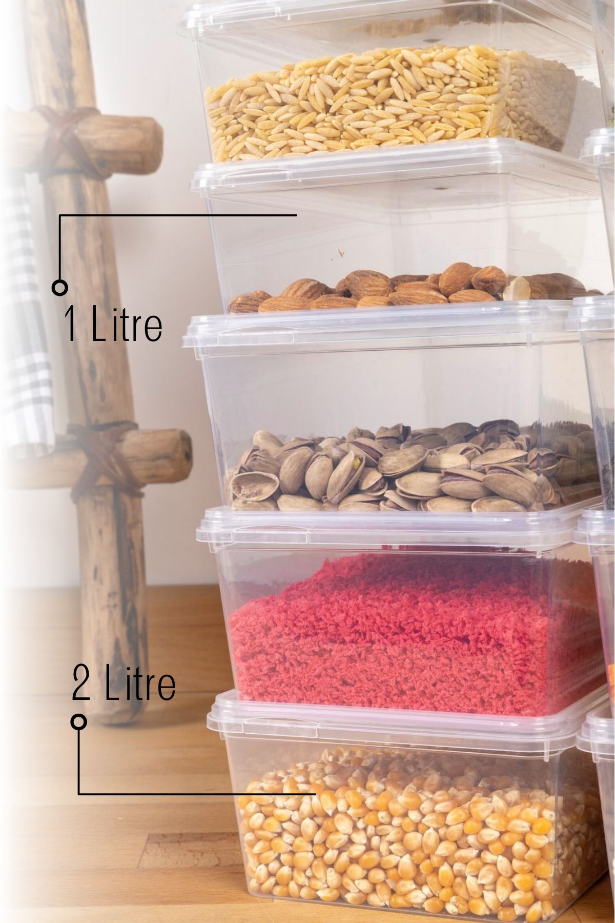 Espas Home-10 Lt and 20 Lt Ice Cream Storage Container with Self-Cover 3