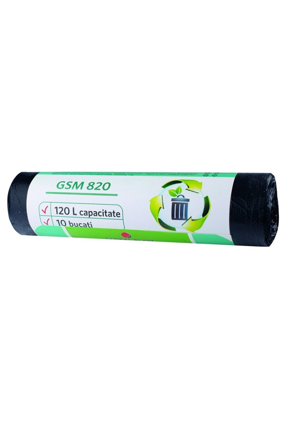 OEM Saci De Gunoi 120 L, Rolă 10 Buc., Negri - One Size
