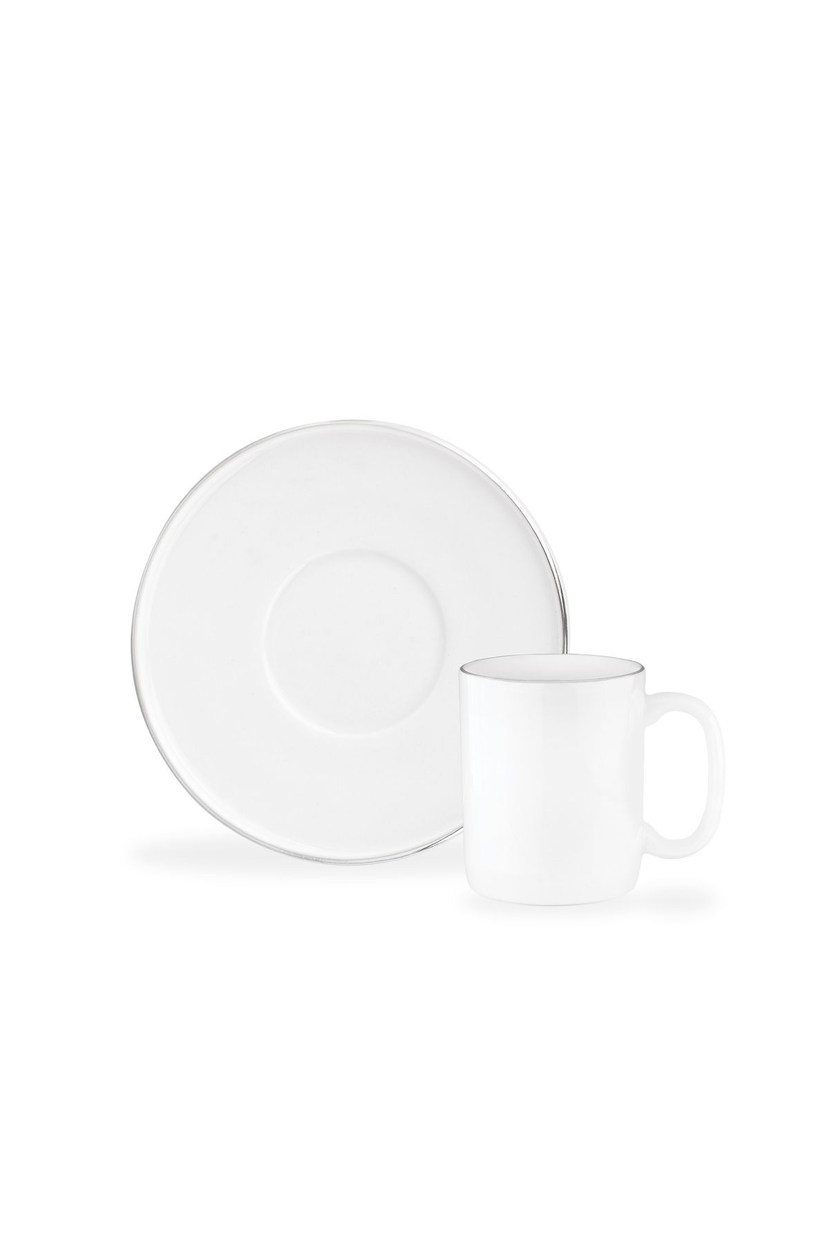 Madame Coco Set Cești De Cafea Lumora Pentru 6 Persoane - Aur/platină - 100 Ml - One Size
