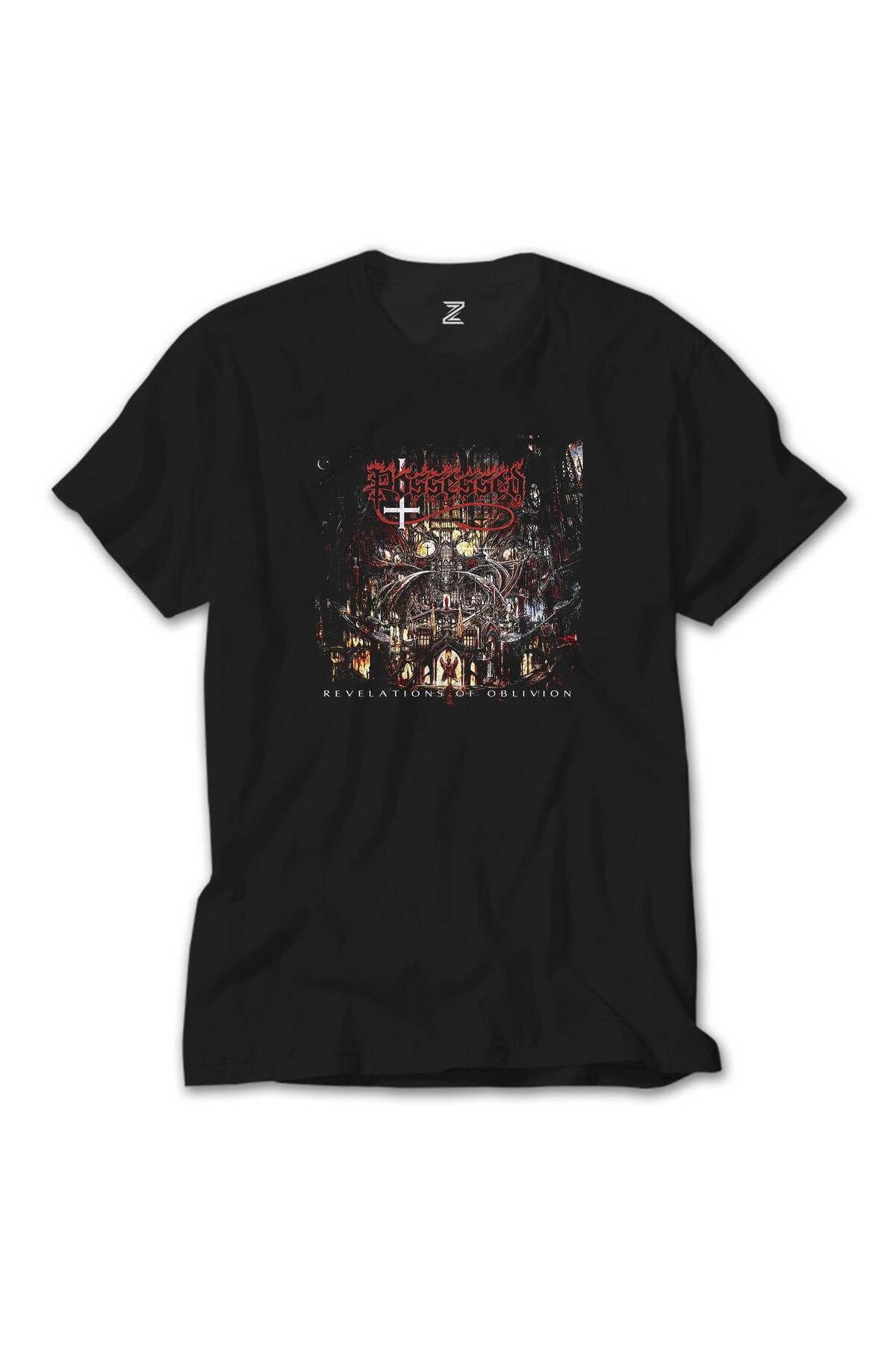 Z zepplin-Possessed Revelations of Oblivion Black T-Shirt 1