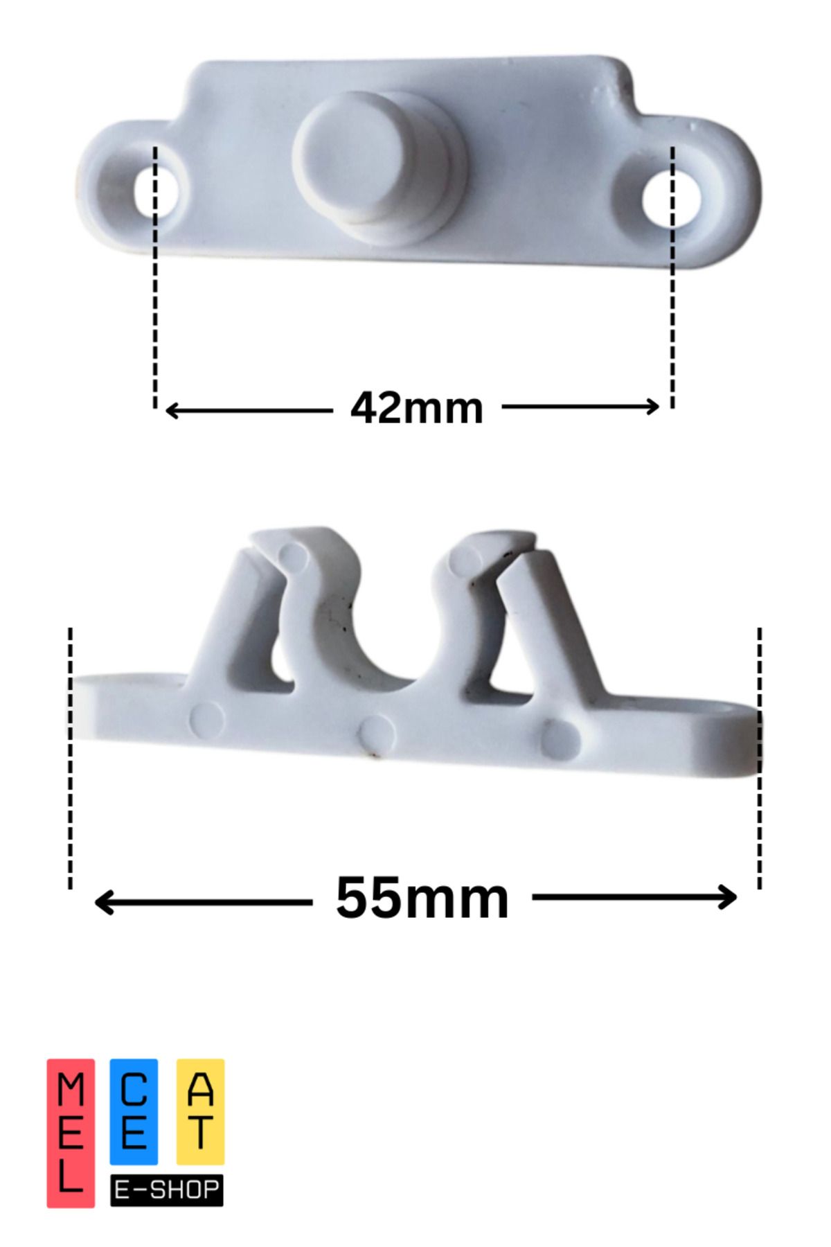 Melceat-Fly Screen Mounting Set - Snap, Handle, Hinge and Screw Kit 4