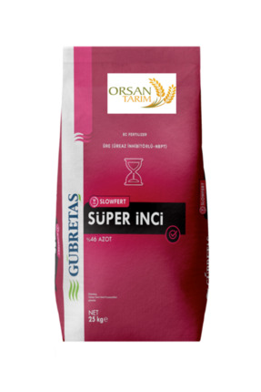 Gübretaş Slowerfert Süper Inci (25 Kg) Akıllı Üre Azot Kaybına Son. Tüm Çim F...