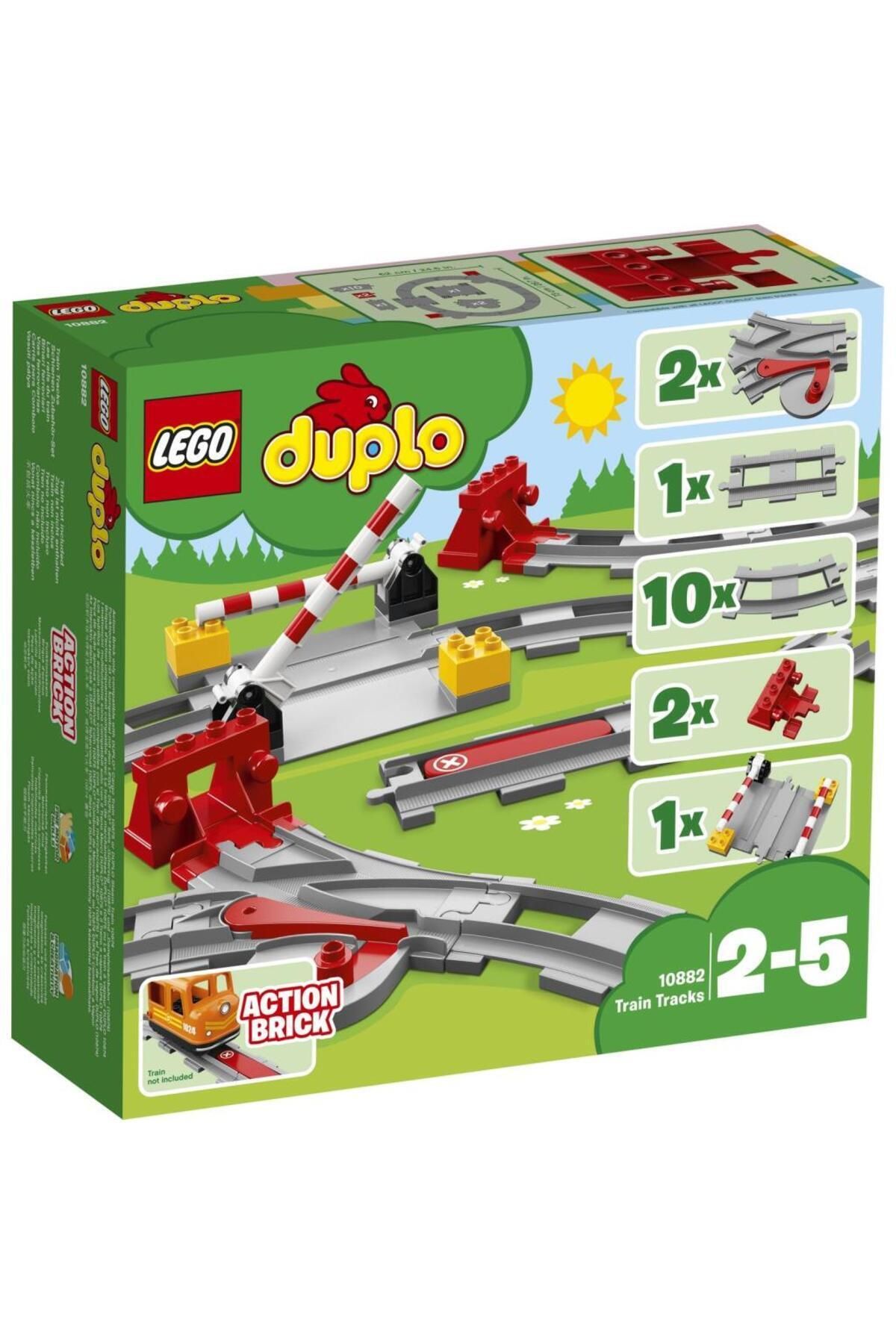 LEGO-Train Rails 10882 - Toy Construction Set for Children (23 PIECES) 3