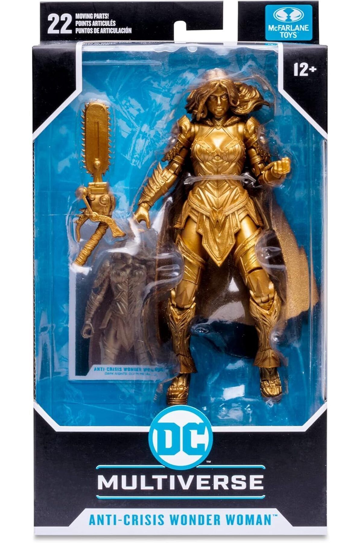 Mc Farlane Toys-DC Multiverse Anti Crisis Wonder Woman Gold Dealth Metal TMP-15234 3