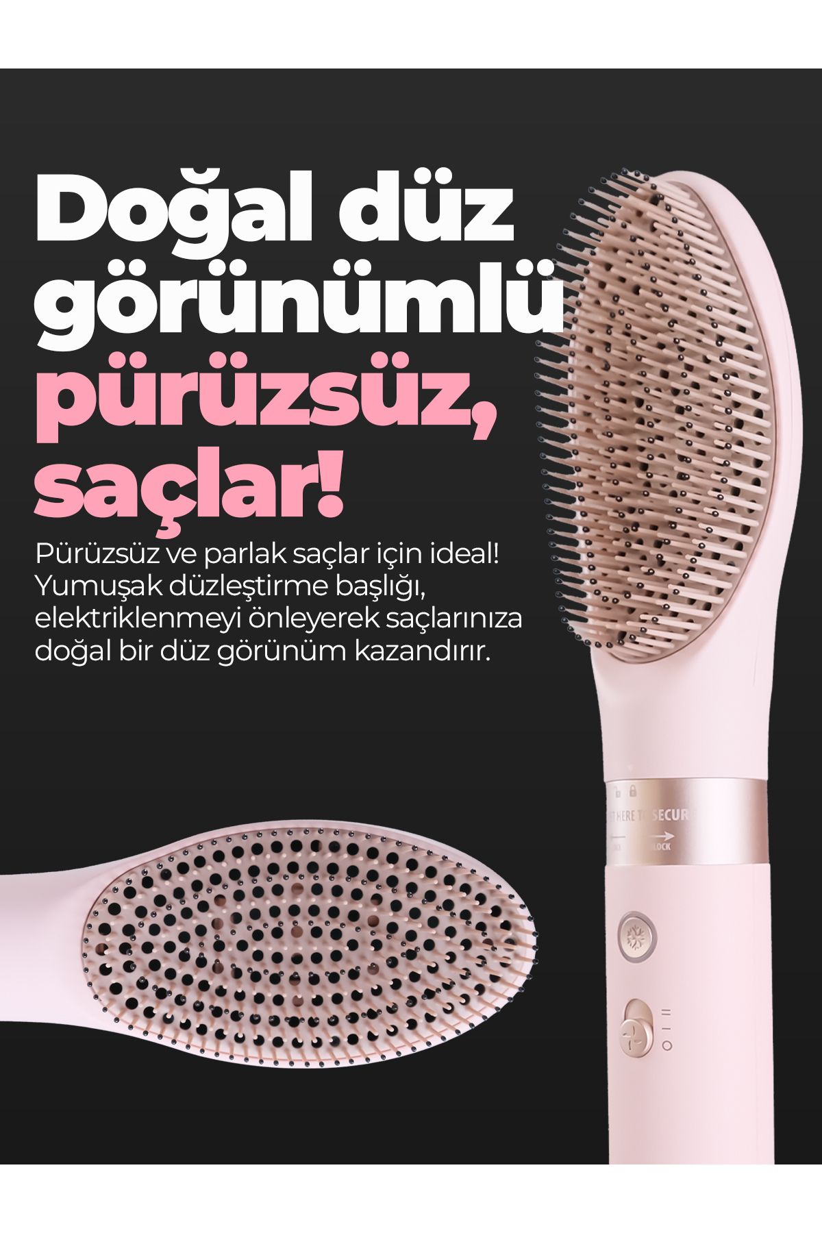 pirantech-Ks-611 Style-Airwrap 6 Head Hair Styling and Drying Set - Curl, Volume, Fast Drying 5