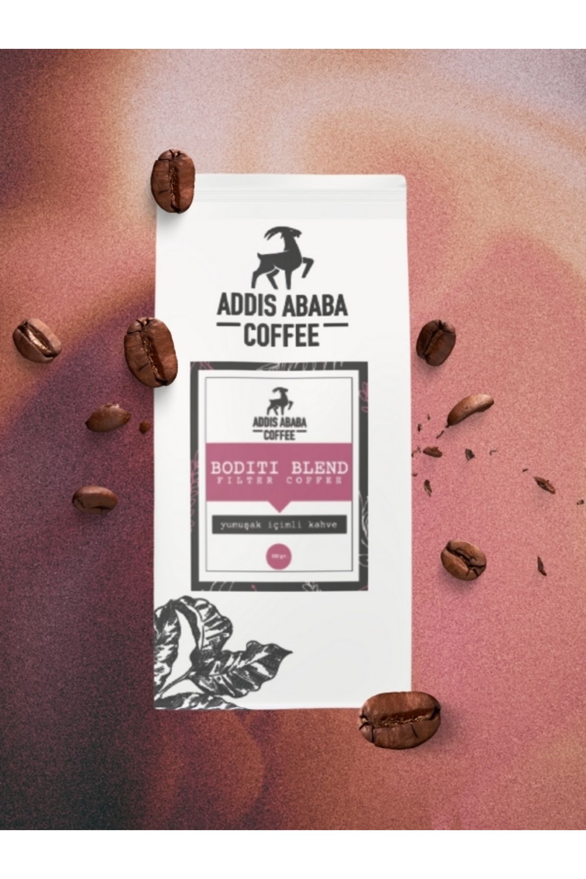 Addis Ababa Coffee-5x100 Gr Original Ethiopia Coffees - Core, Filter and Espresso Coffee 3