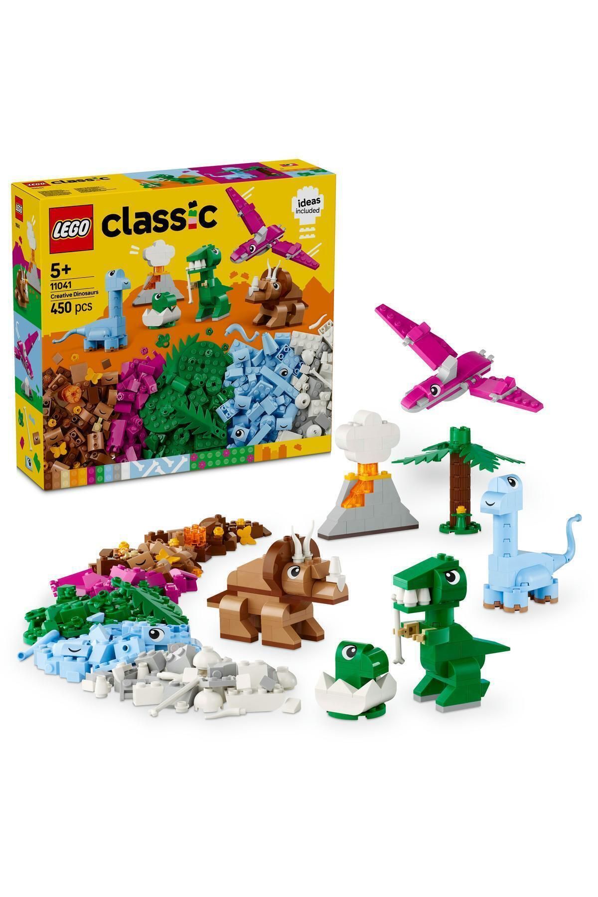 LEGO-® Classic Creative Dinosaurs, Imaginative Toy Models 11041 1