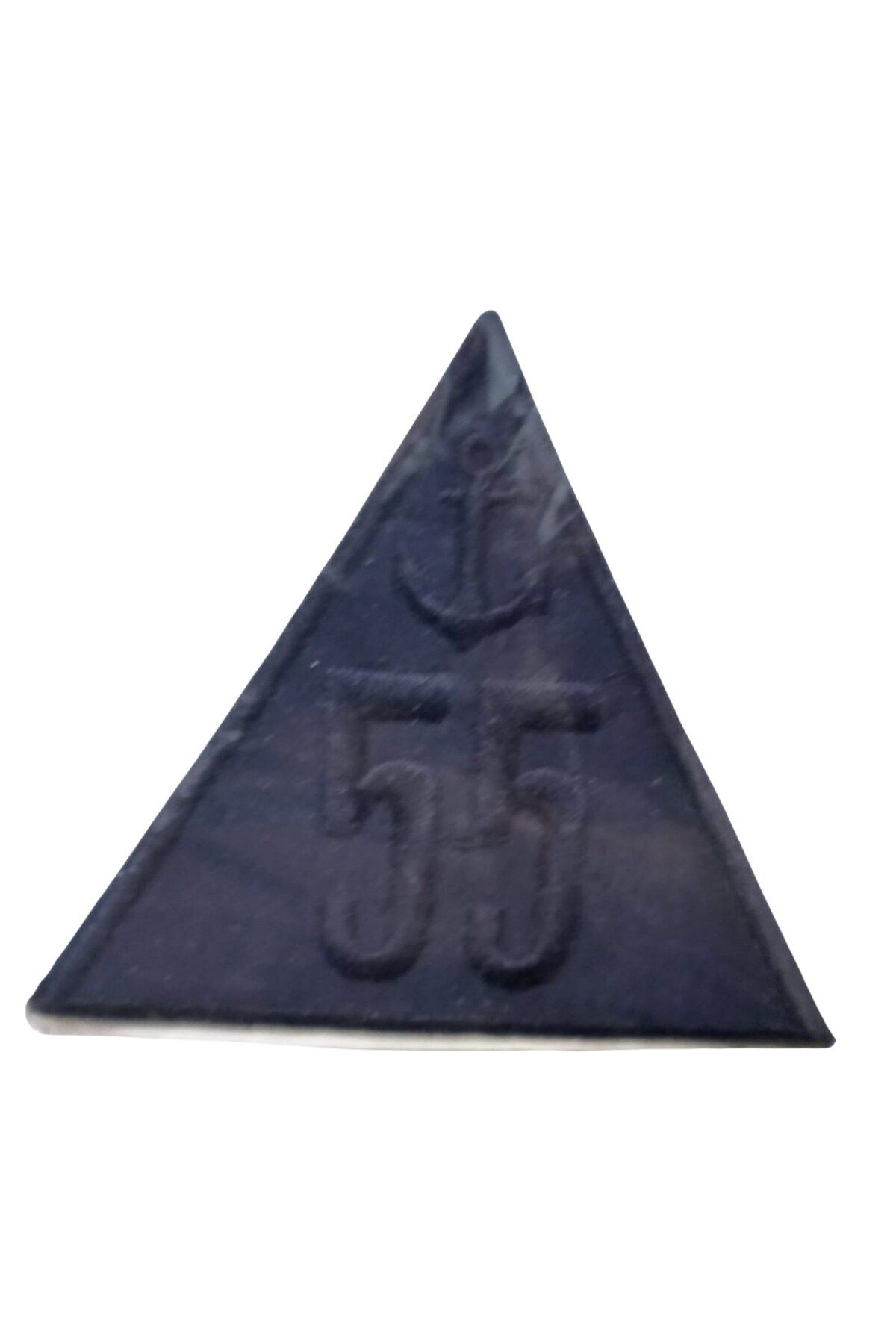 Allproduct Aplike Ütü İle Yapışan Üçgen Çapa 55 Arma 5x4 cm