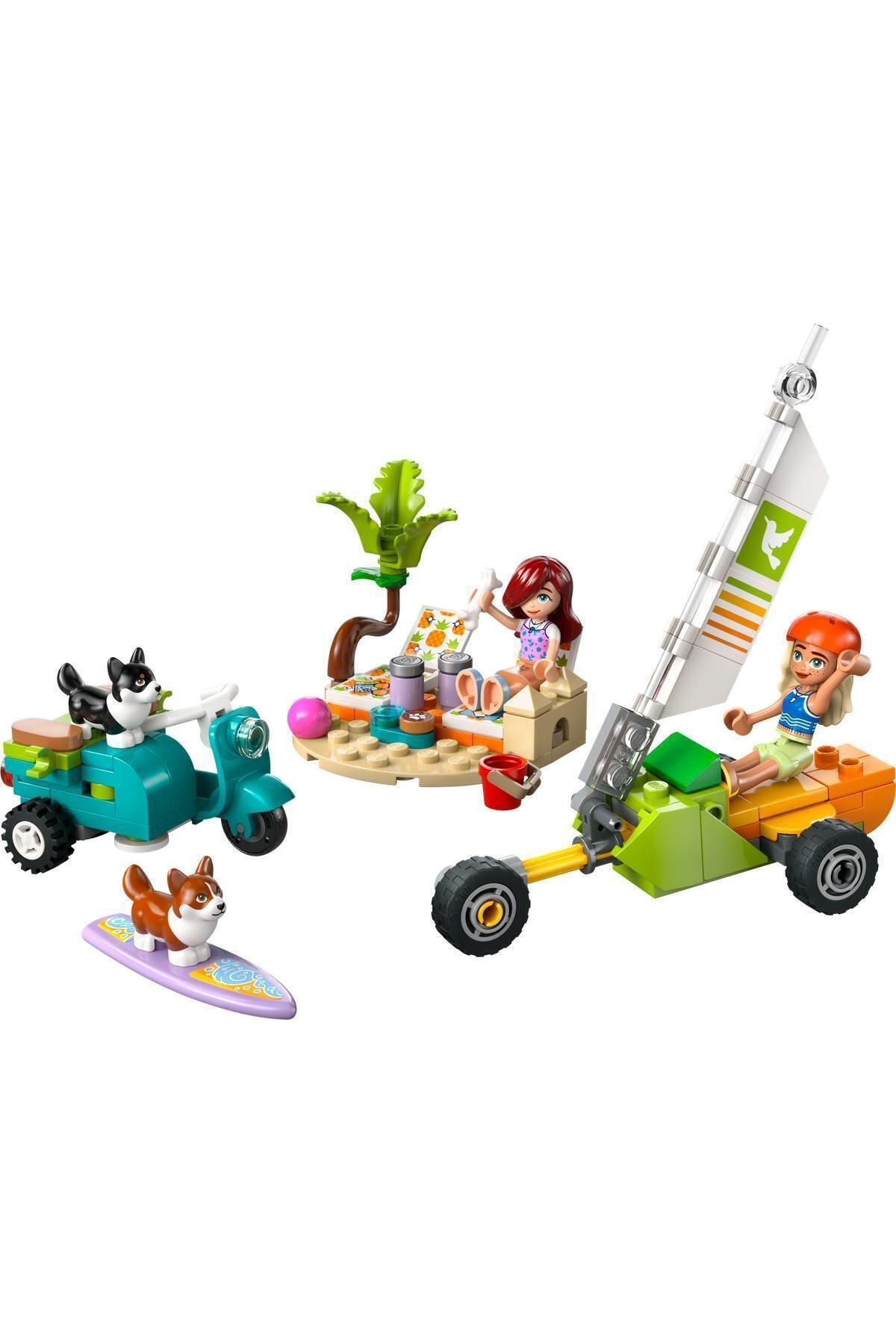 LEGO-Friends 42641 Surfer Dogs and Scooter Adventure - 6 Years Old and up Construction Set (113 Pieces) 2