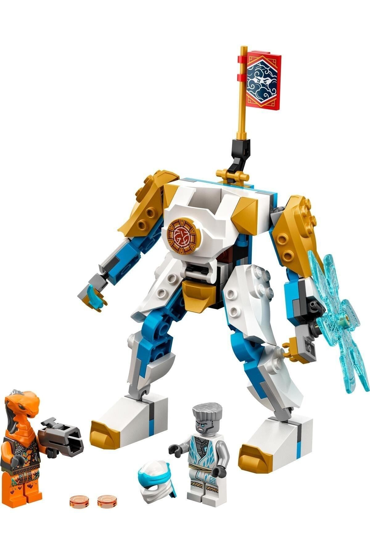マサ LEGO ® NINJAGO® Zane'in Güçlendirici Robotu EVO 71761 - 6
