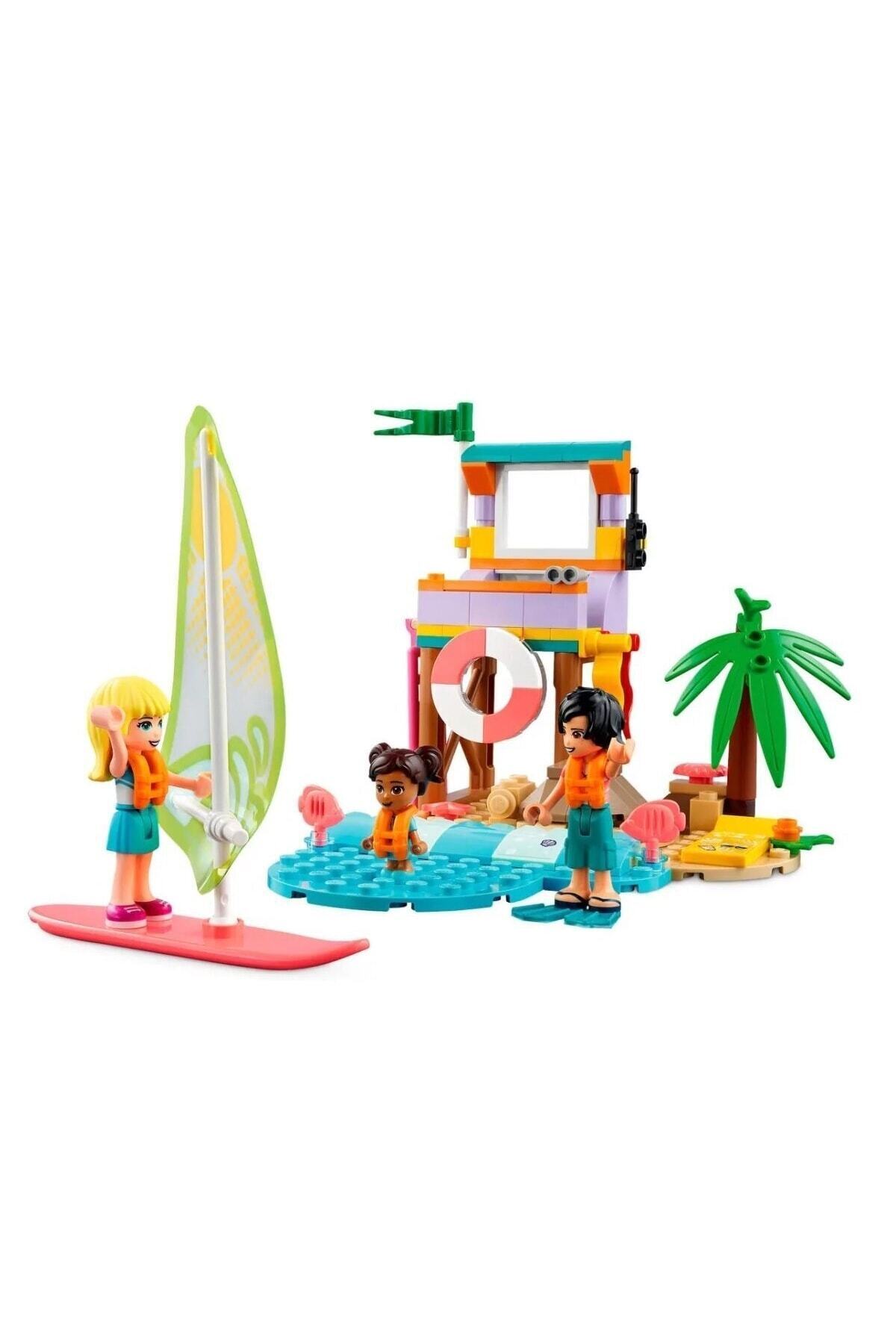 دوستان رنگارنگ، سرگرم‌کننده و آموزشی کودکان - تفریح ساحلی موج‌سواری، ست بازی لگو ۲۸۸ تکه