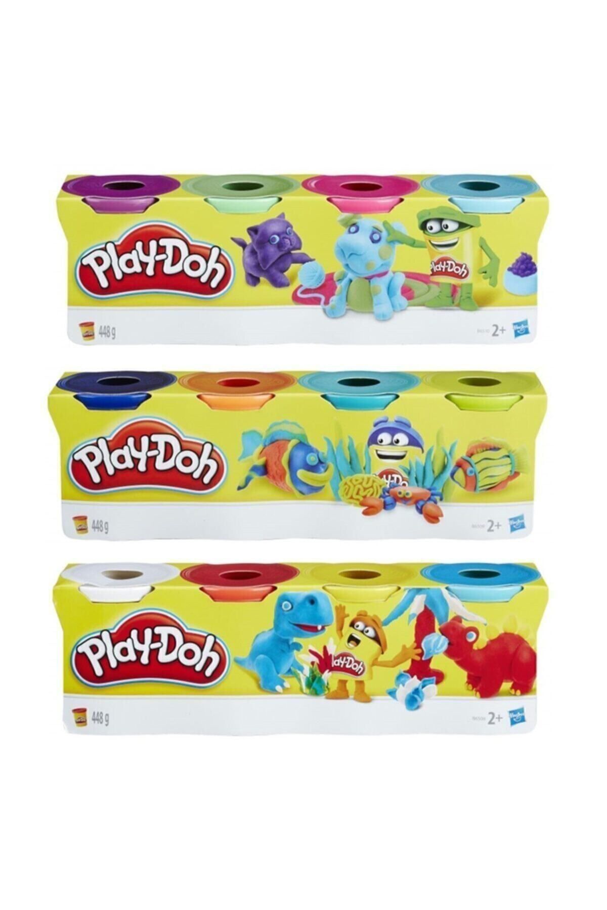 Play Doh-Play-doh 4-pack Play Dough 448gr 1