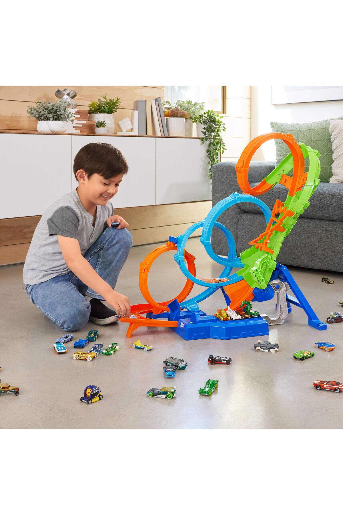 HOT WHEELS-HW Action Endless Loop Boosted Set - HXR70 3