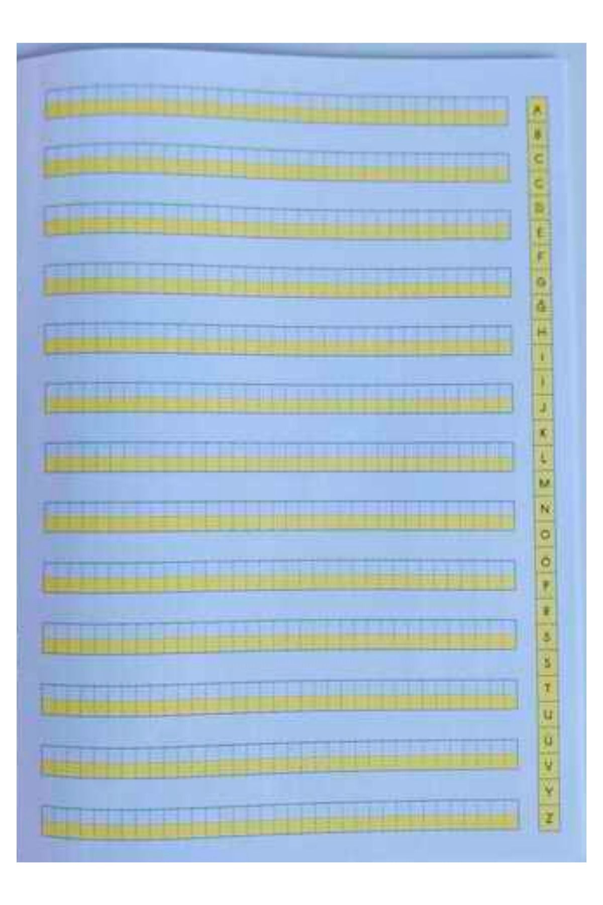 Glanart-New Curriculum Large Size Guide Vertical Striped Beautiful Writing Notebook and Jumbo My First Pen Set 48 Pages. 2