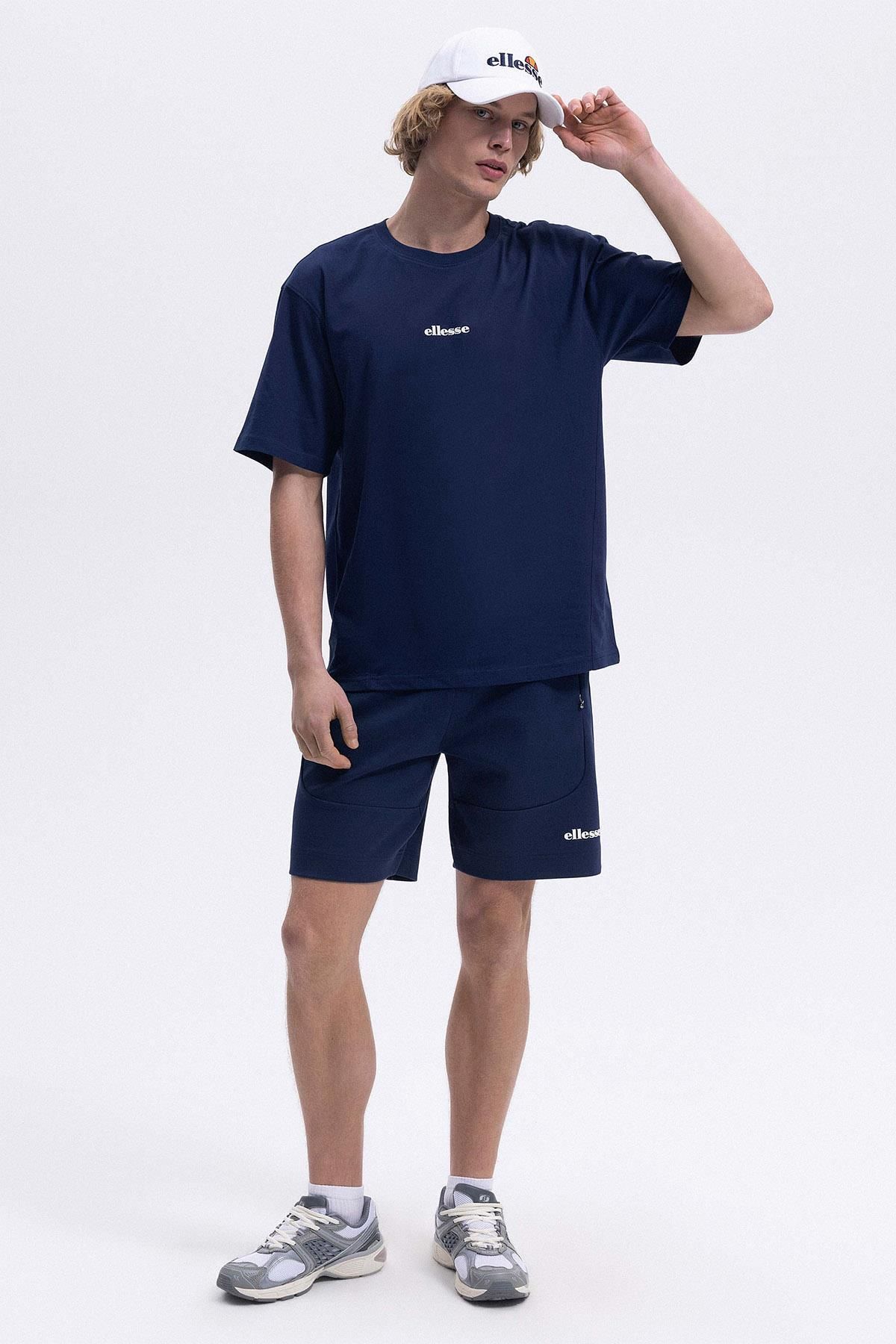 Ellesse-تي شيرت رجالي EM391-NV 2