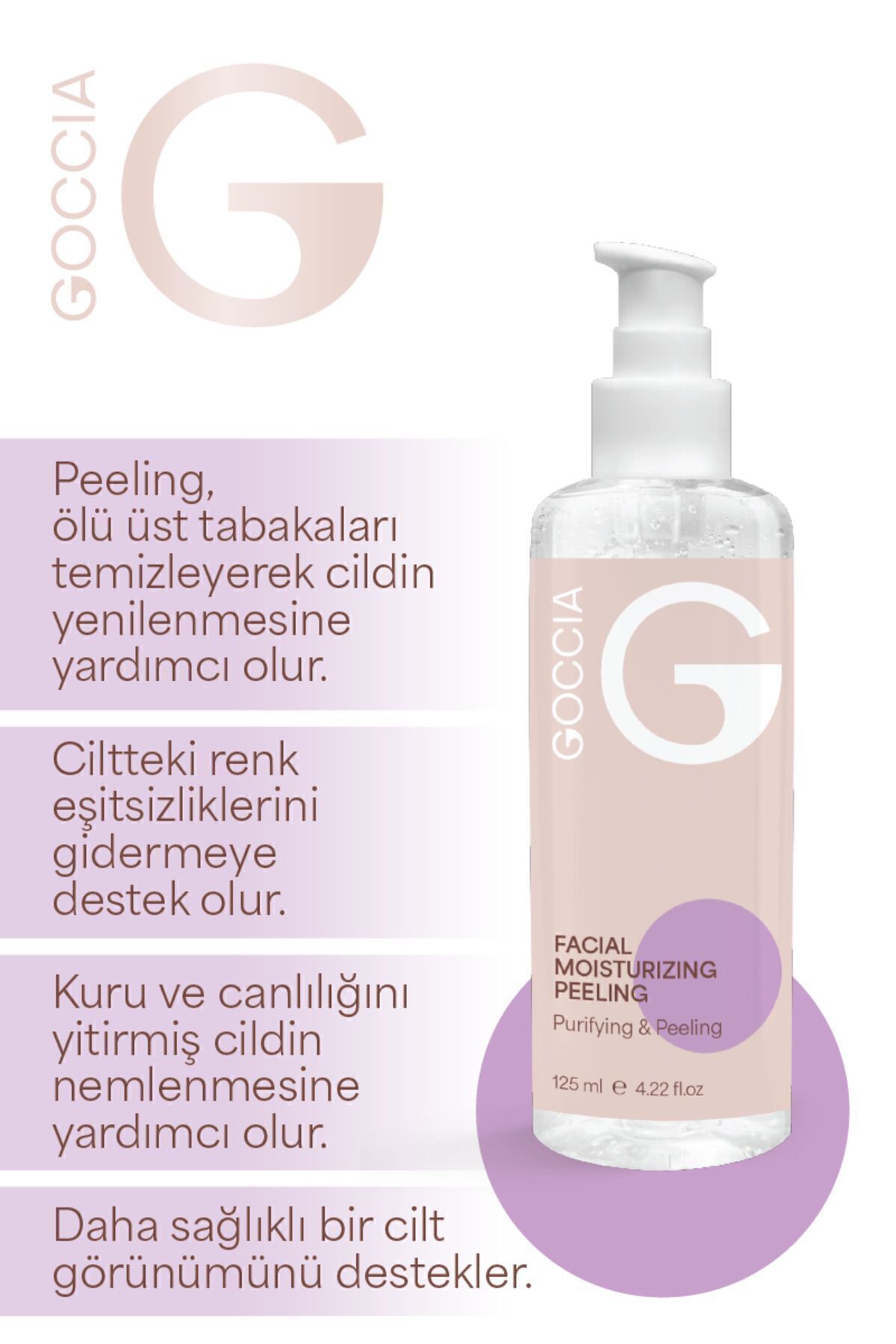 Goccia Ölü Derileri Arındıran | Aydınlatıcı Yüz Peelingi 125ML — TYCOP0BKLN170185959835608 — تصویر 3 از 5