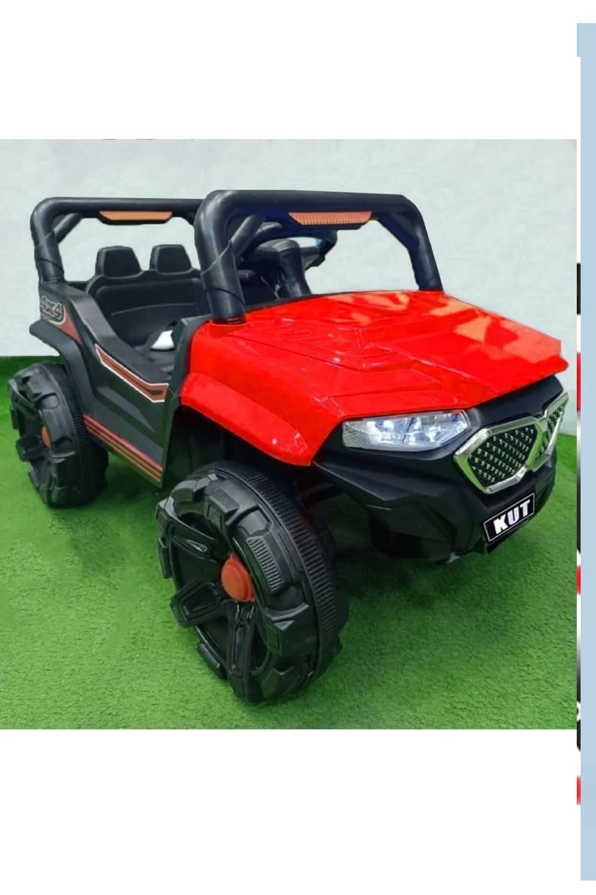 Fitness World-Kids Electric Ride On Car with Built-in Rechargeable Battery and Effects 3