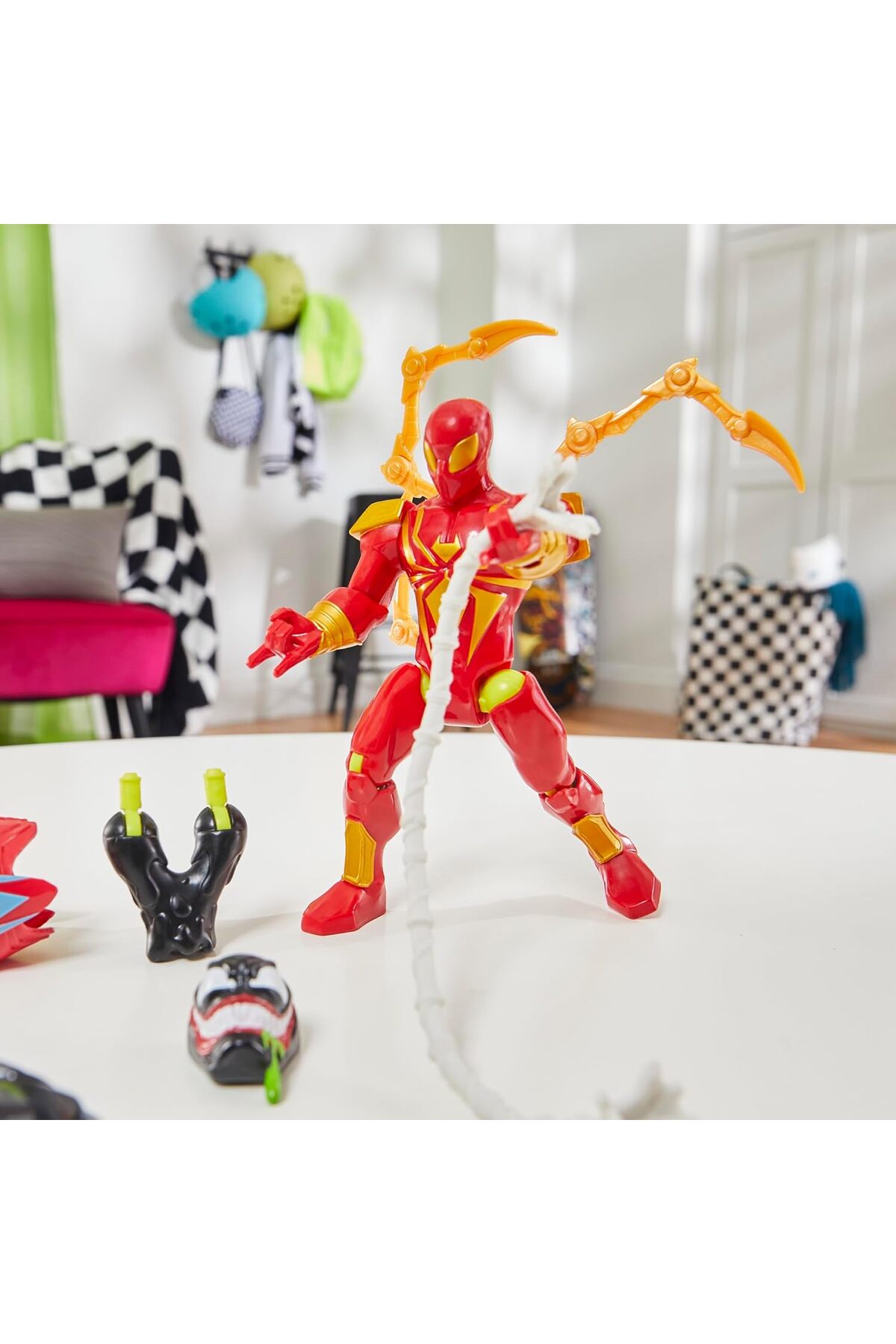 Cici Oyuncak MixMashers Iron Spider Custom Mix-And-Match Örümcek