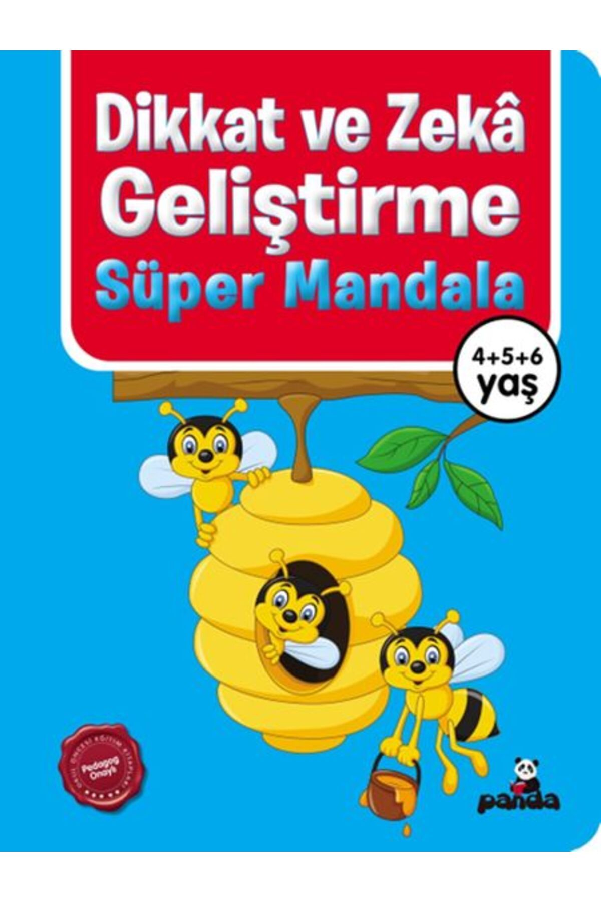 Beyaz Panda Yayınları Dikkat ve Zekâ Geliştirme – Süper Mandala