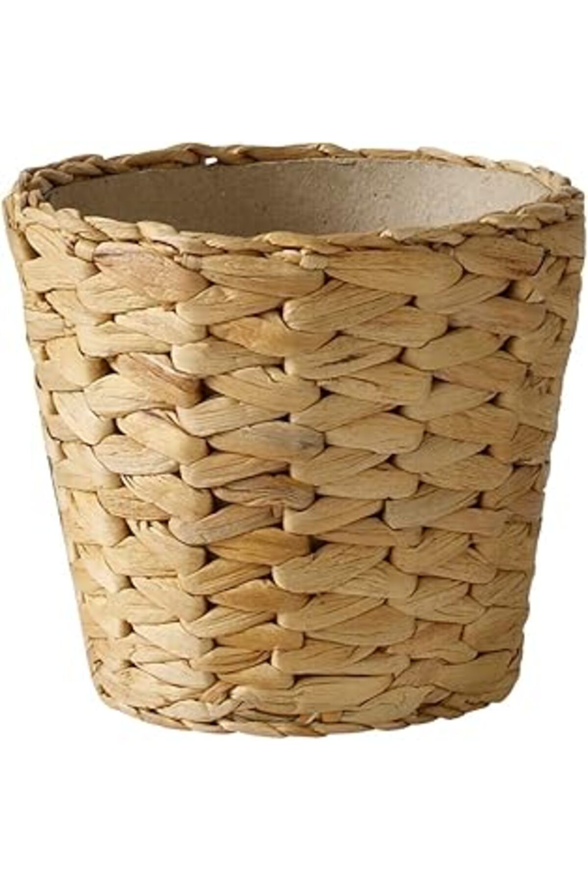 Mu Art Ahşap Fridfull 12 Cm Hasir Saksi Doğal Sü Sümbülü