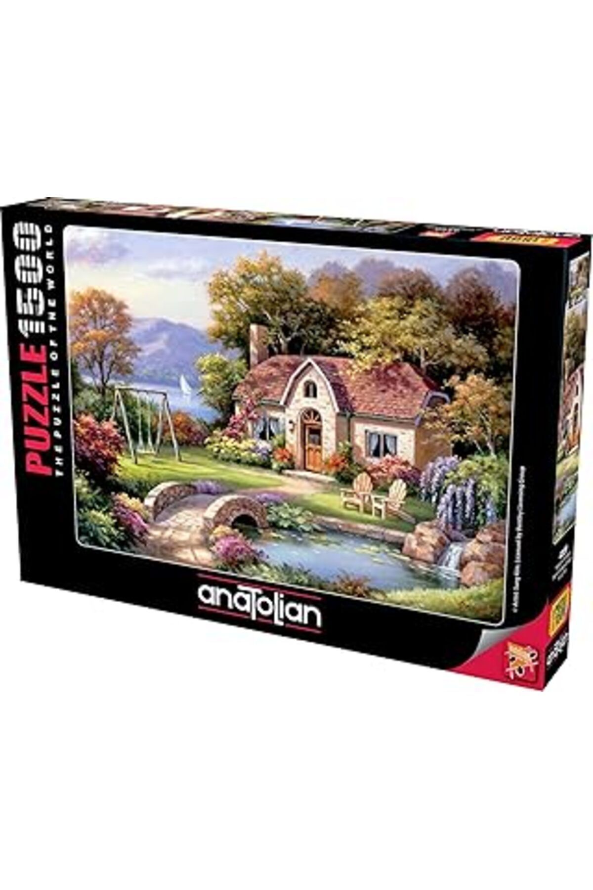 Mu Art Anatolian Puzzle - Taş Köprü Konağı / 1500 Parça, #4559
