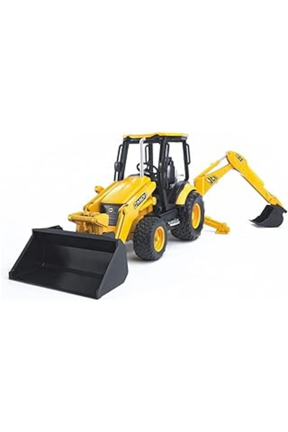 Mu Art Ahşap Bruder - Jcb Midi Cx Kepçeli Ekskavatör Ölçekli Model