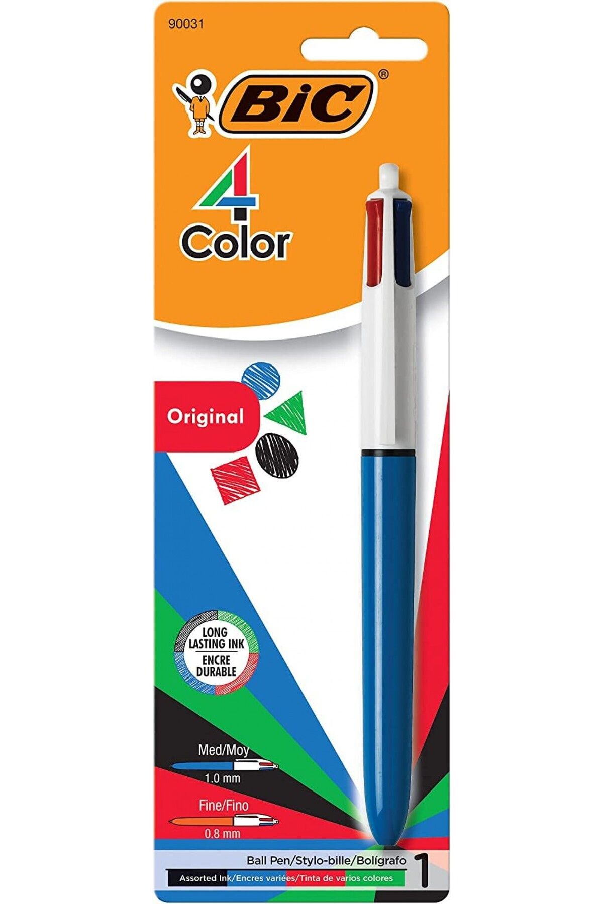 Bic 4 Colored Ballpoint Pen