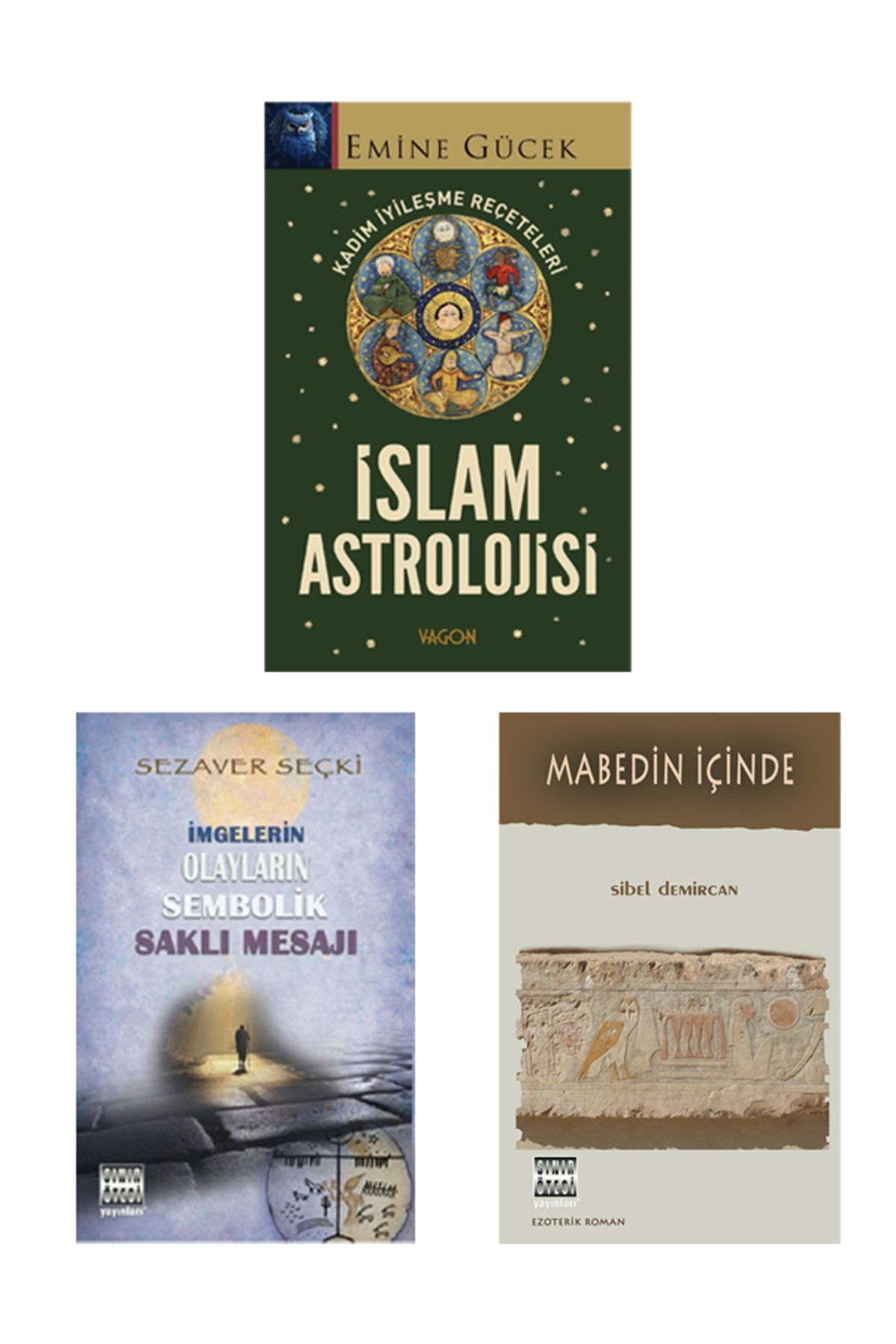 Vagon Kitap İslam Astrolojisi - Saklı Semboller ve Mesajlar -Mabedin İçinde (3 Kitap Set)